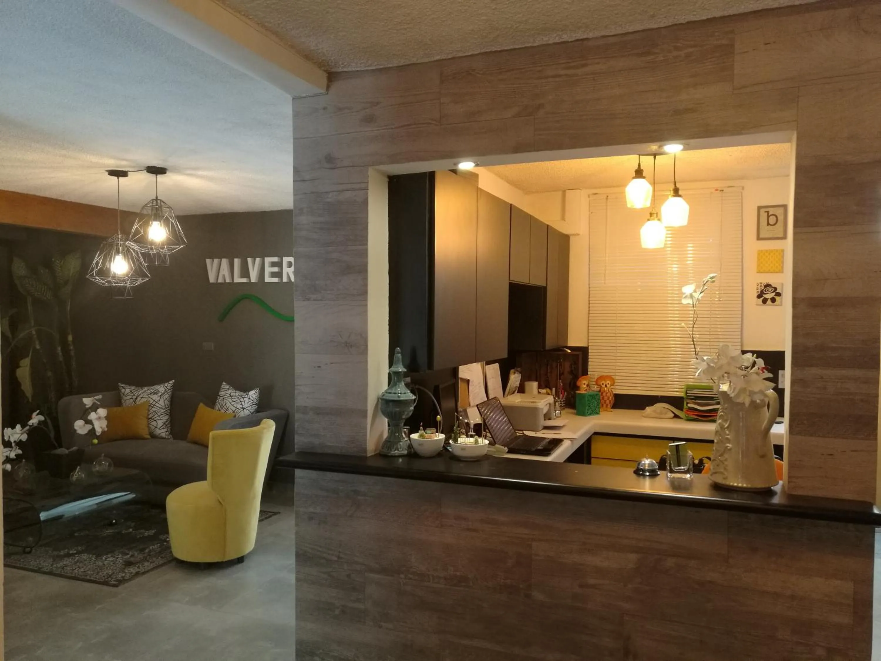 Lobby or reception in Hotel Boutique Valverde Santa Elena