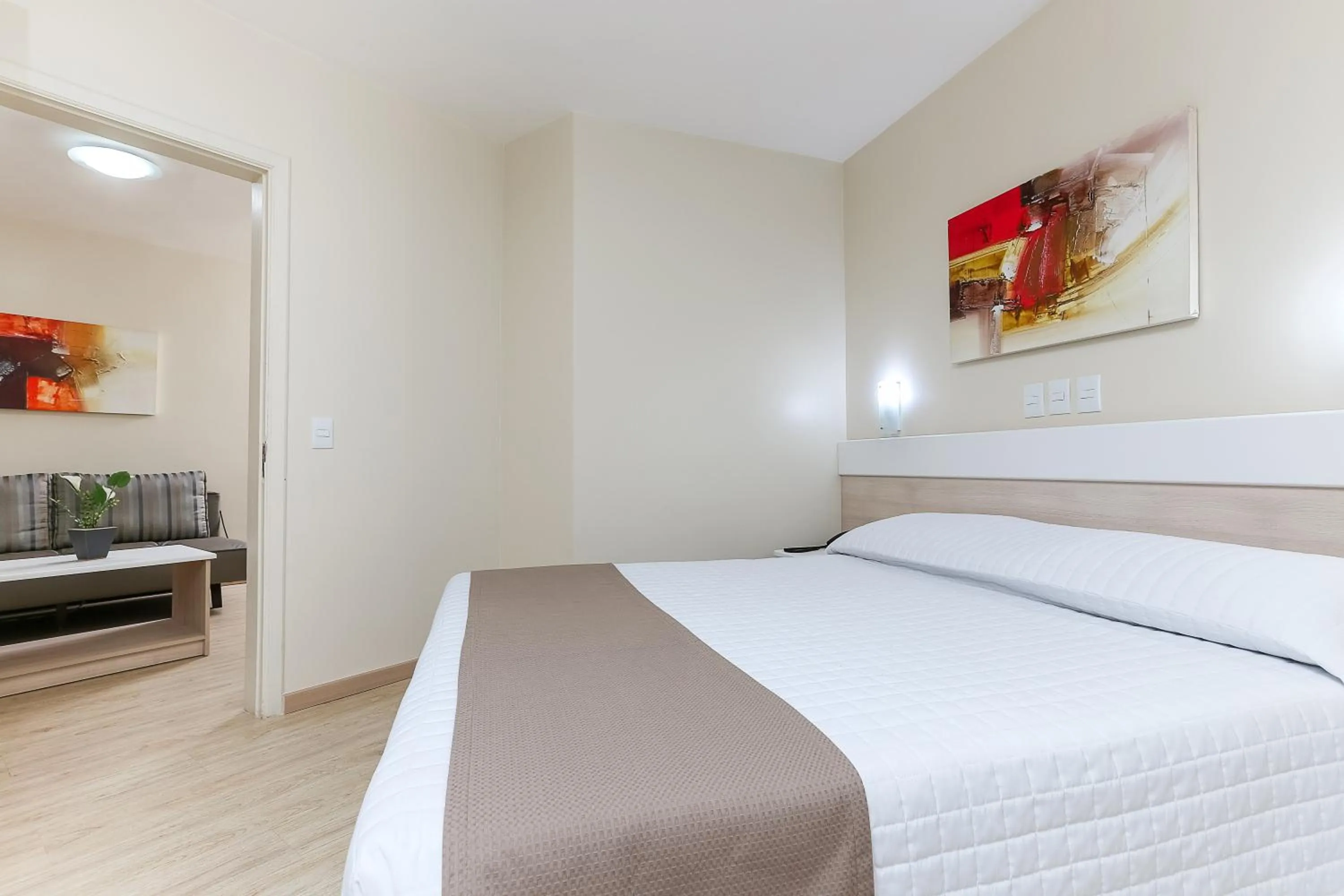 Bed in Hotel Express Aeroporto