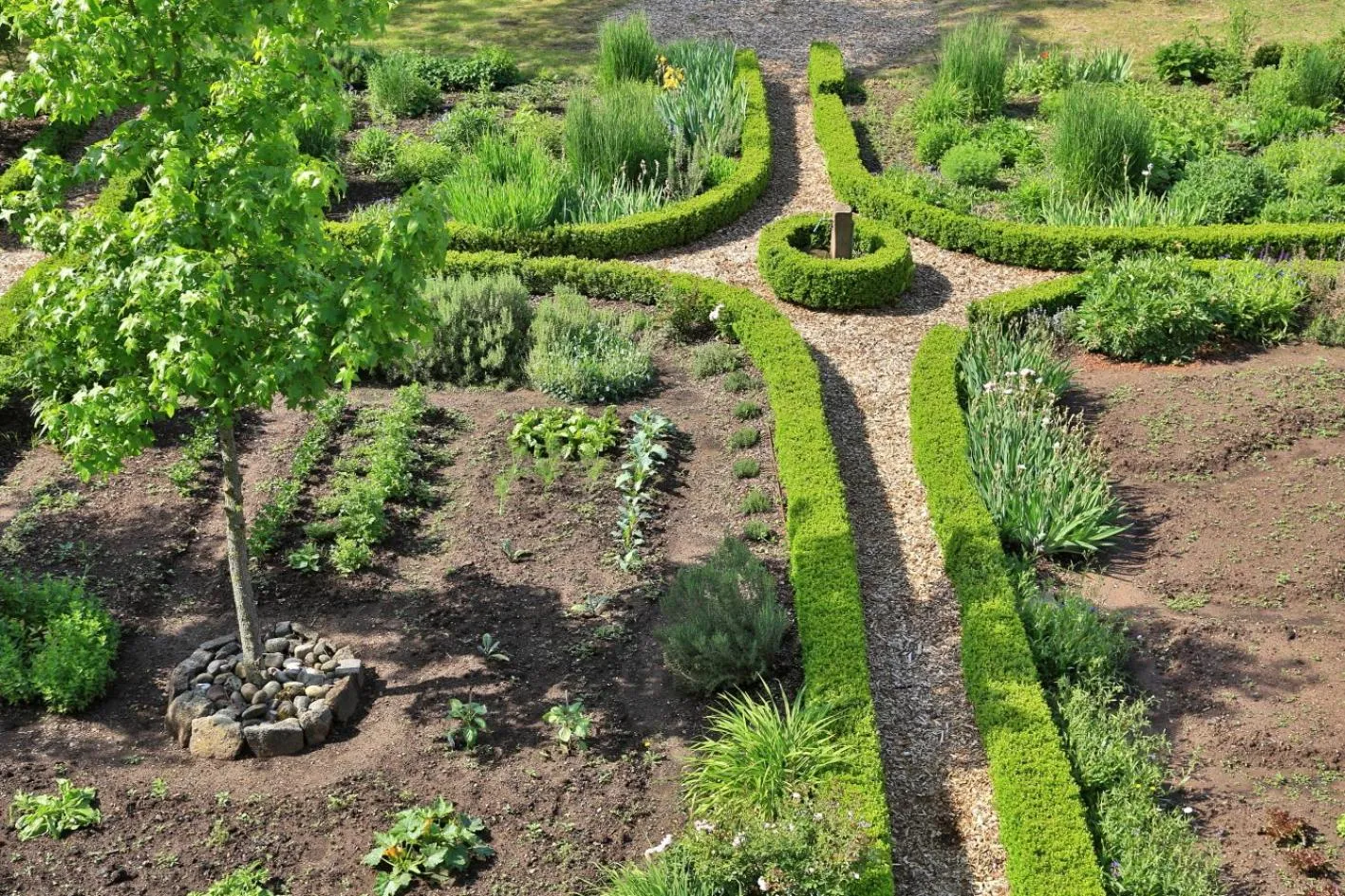 Garden in Landidyll Hotel Klostermühle