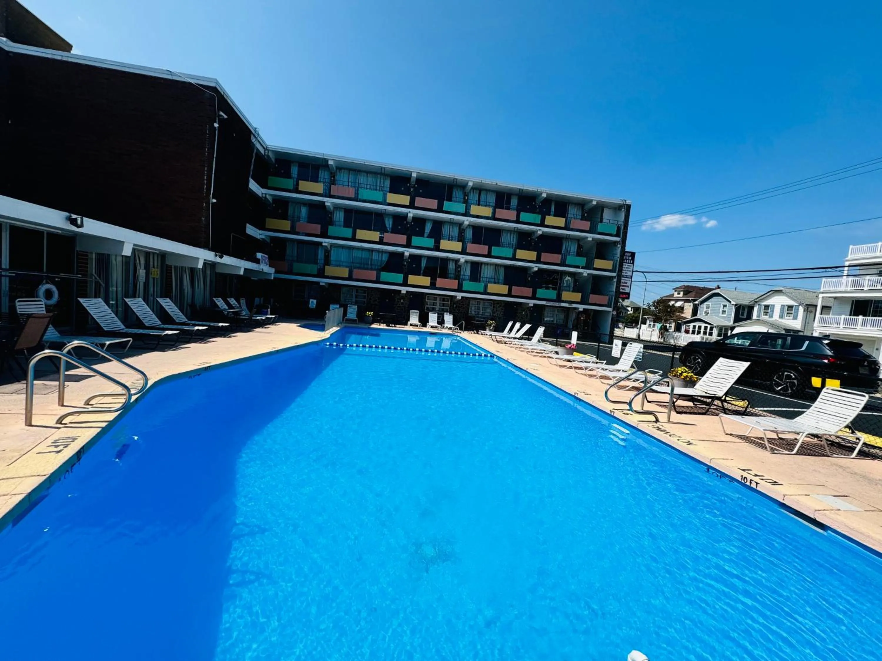 Property building in Skyview Manor Motel