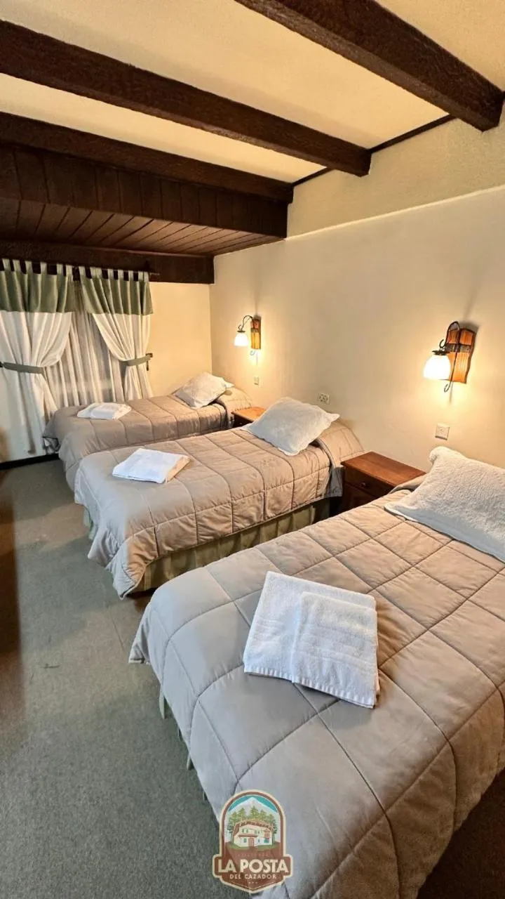 Bed in Hostería La Posta Del Cazador