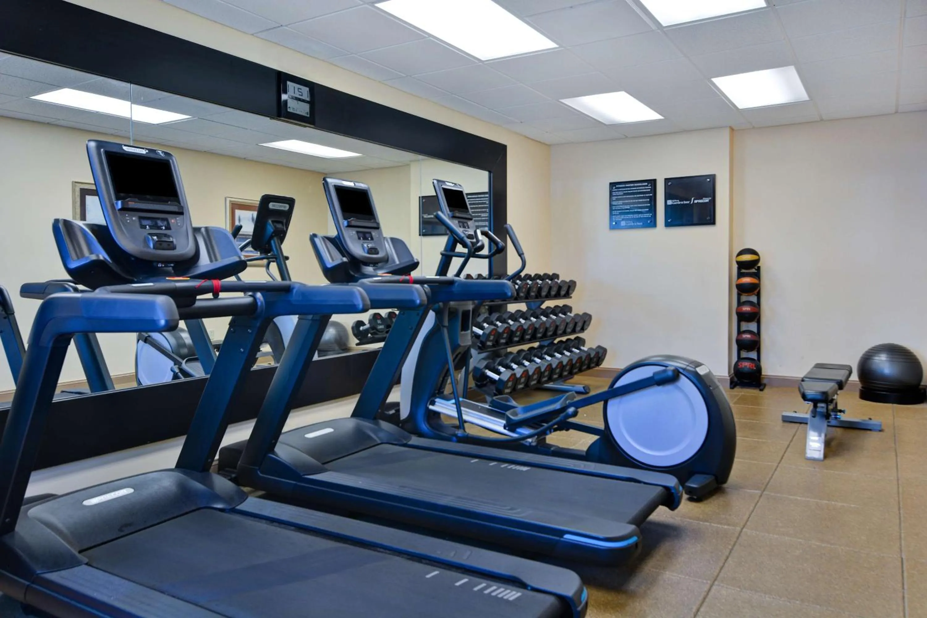 Fitness centre/facilities in Hilton Garden Inn Jacksonville Orange Park