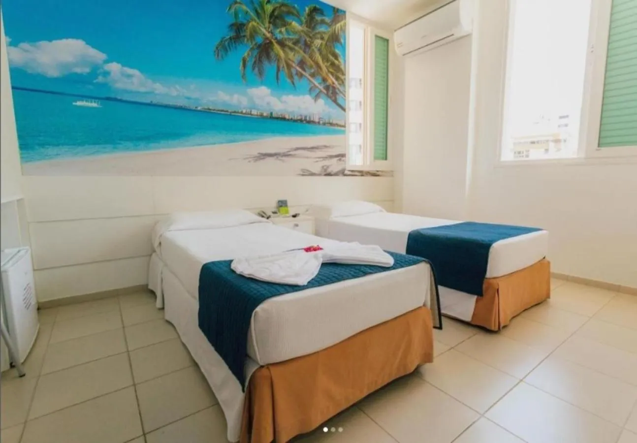 Bed in Coqueiros Express Hotel