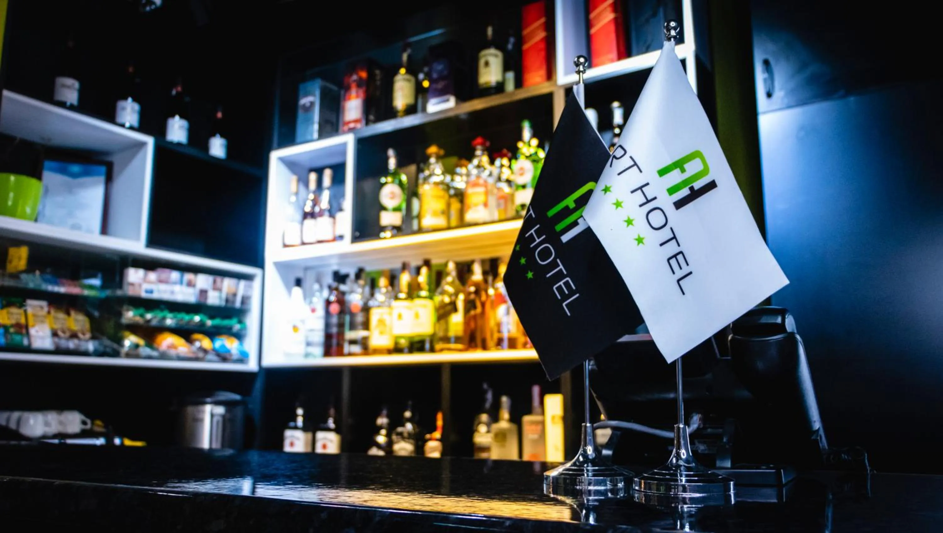 Lounge or bar in Art Hotel Bishkek