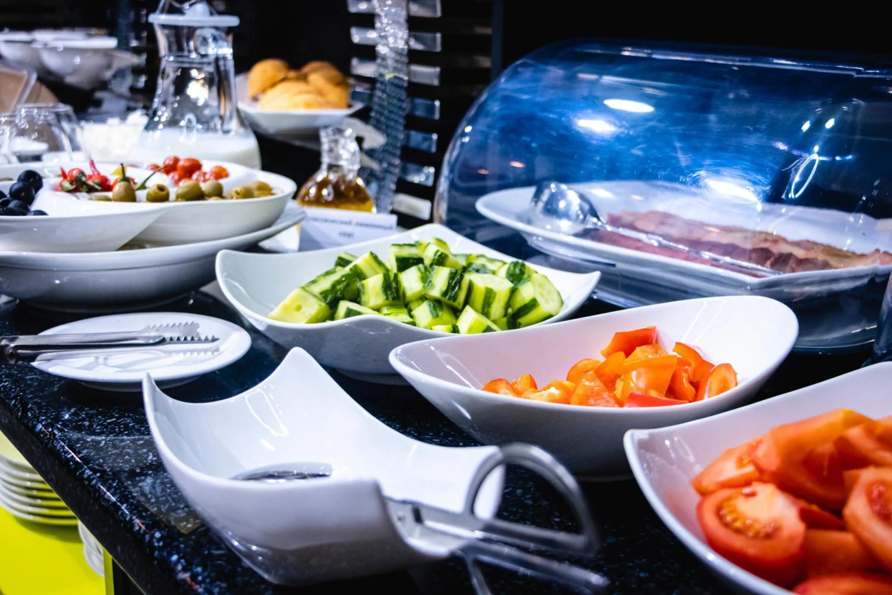 Food and drinks in Art Hotel Bishkek