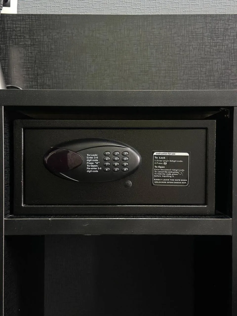 safe in Art Hotel Bishkek