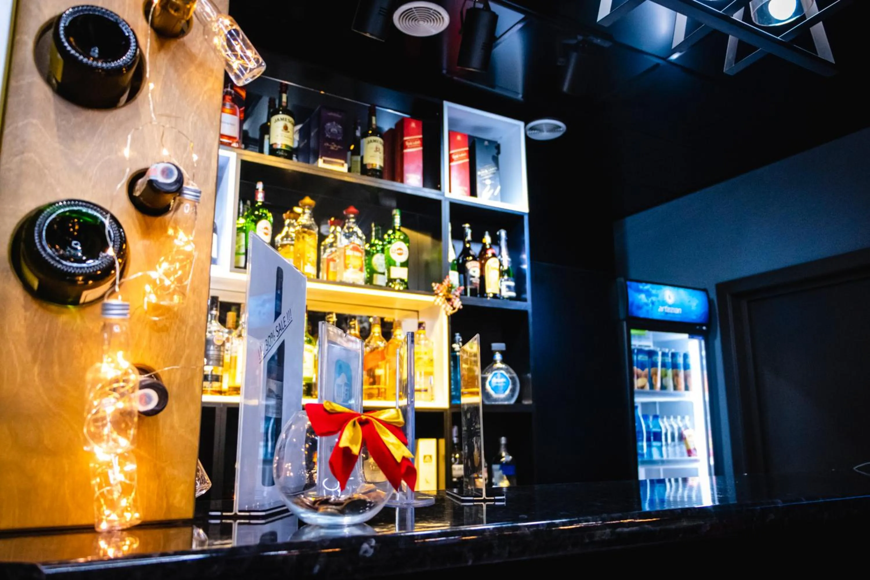 Lounge or bar in Art Hotel Bishkek