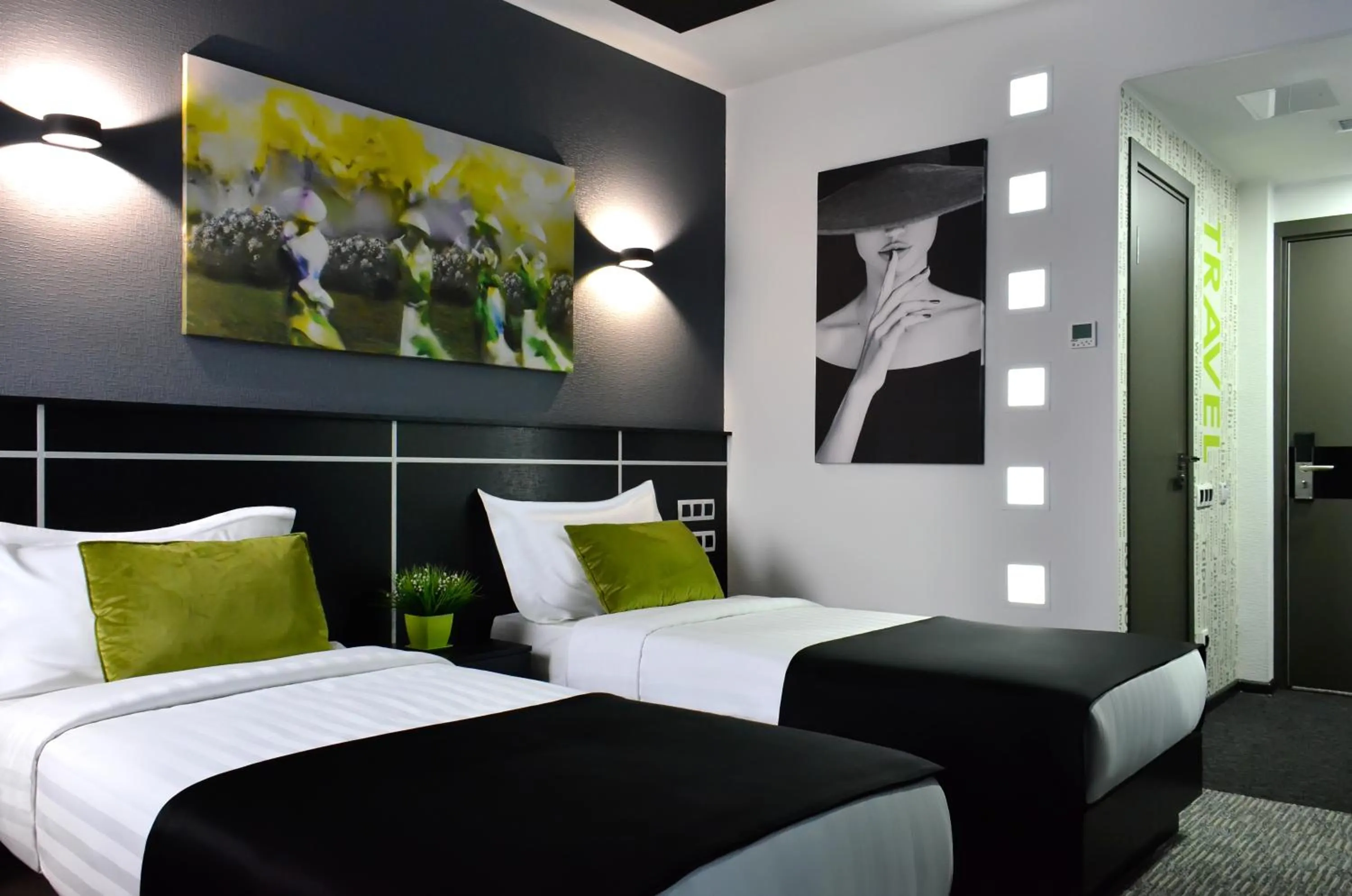 Bedroom, Bed in Art Hotel Bishkek