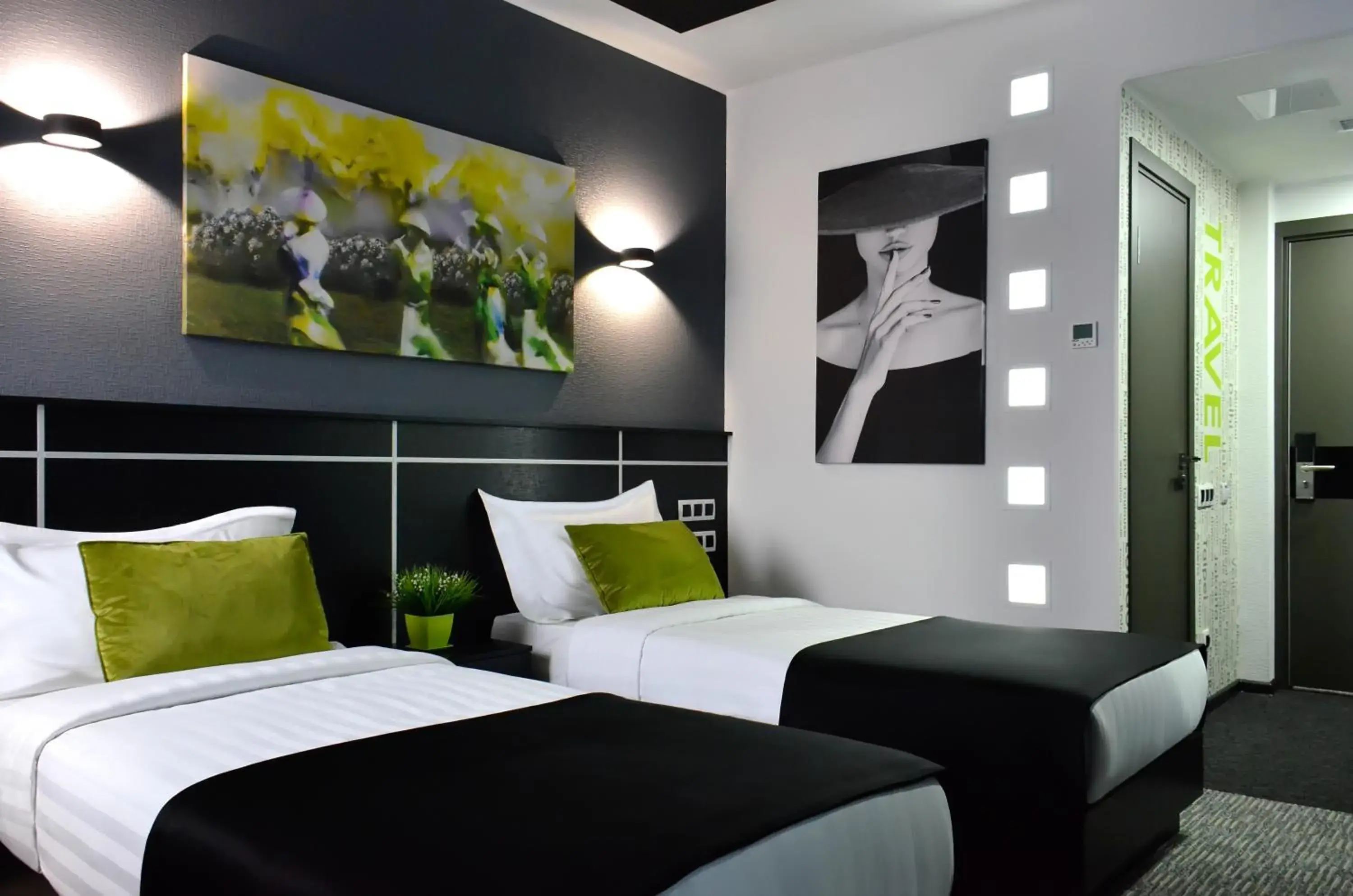 Twin Room - single occupancy in Art Hotel Bishkek Twin Room - single occupancy in Art Hotel Bishkek