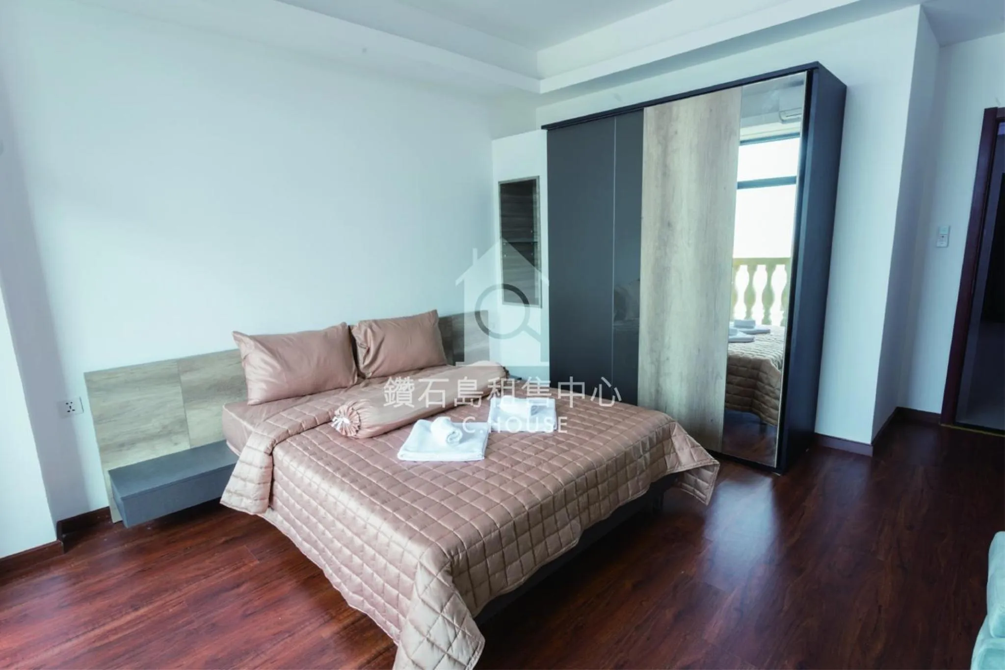 Bed in 钻石名邸 Diamond One Hotel and Serviced Apartment