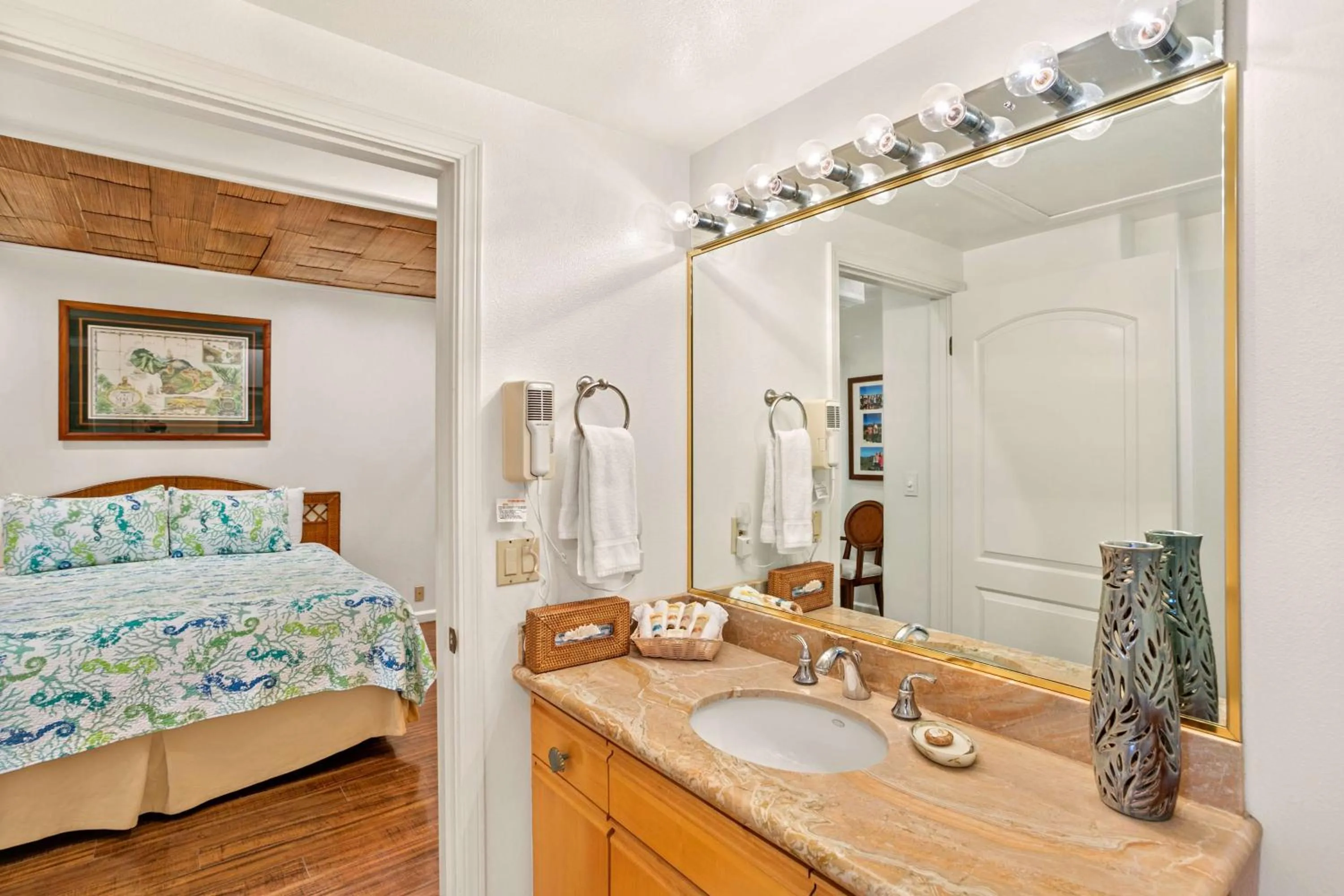 Bed in Aston Maui Kaanapali Villas