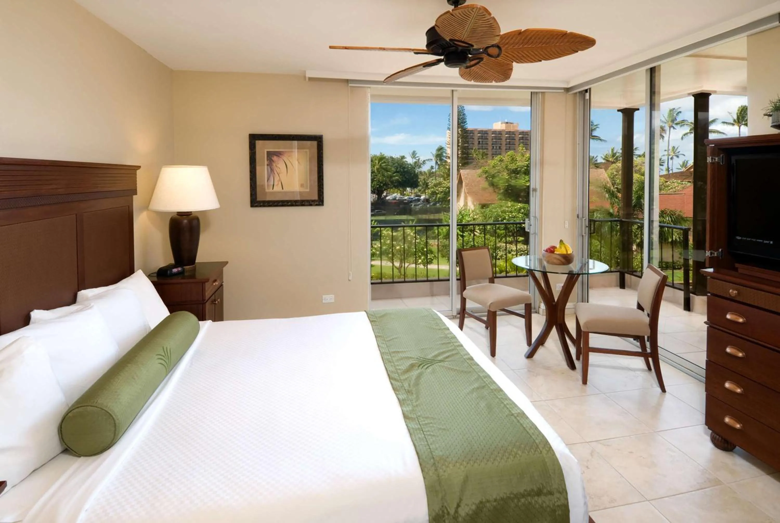 Bed in Aston Maui Kaanapali Villas