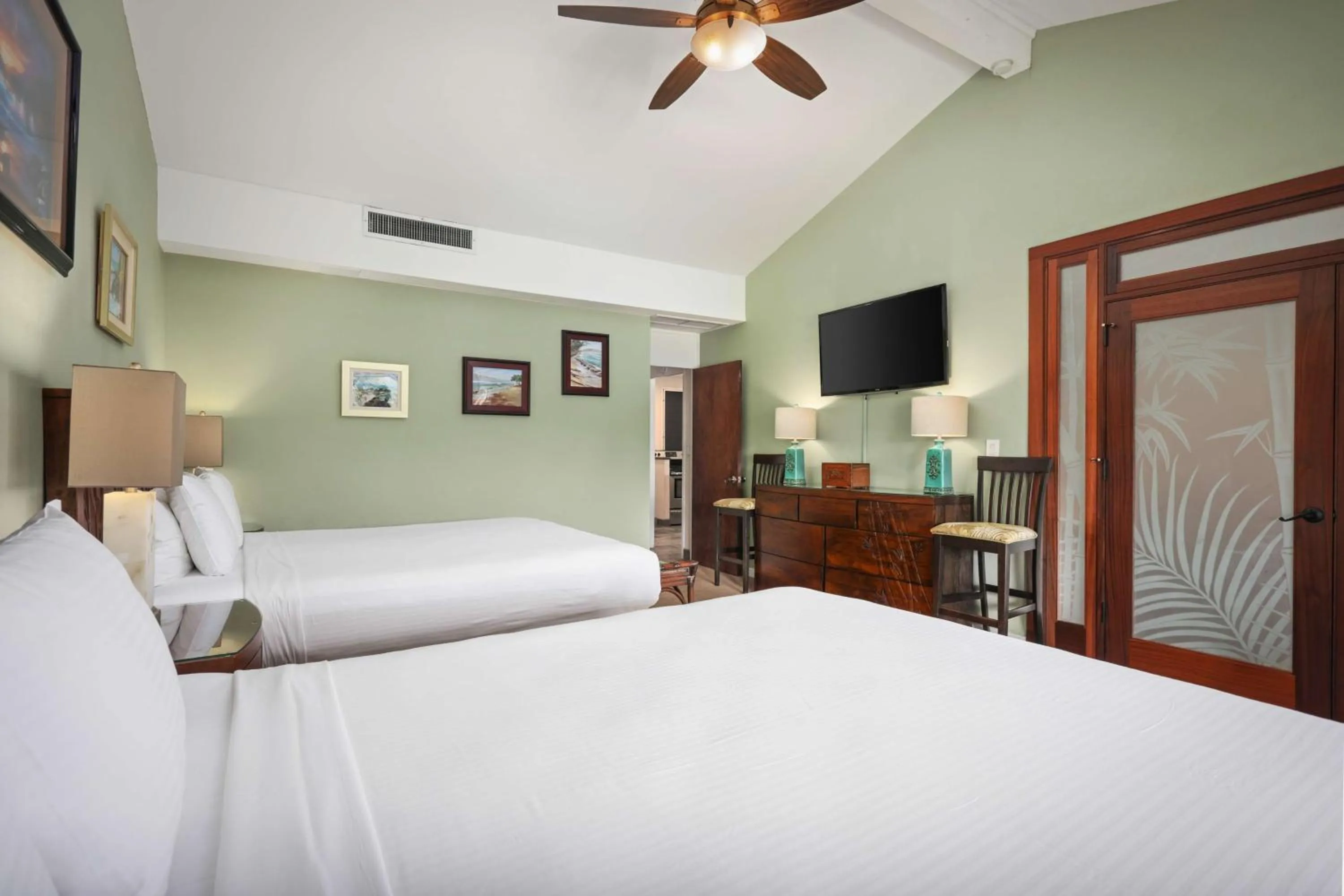 Bed in Aston Maui Kaanapali Villas