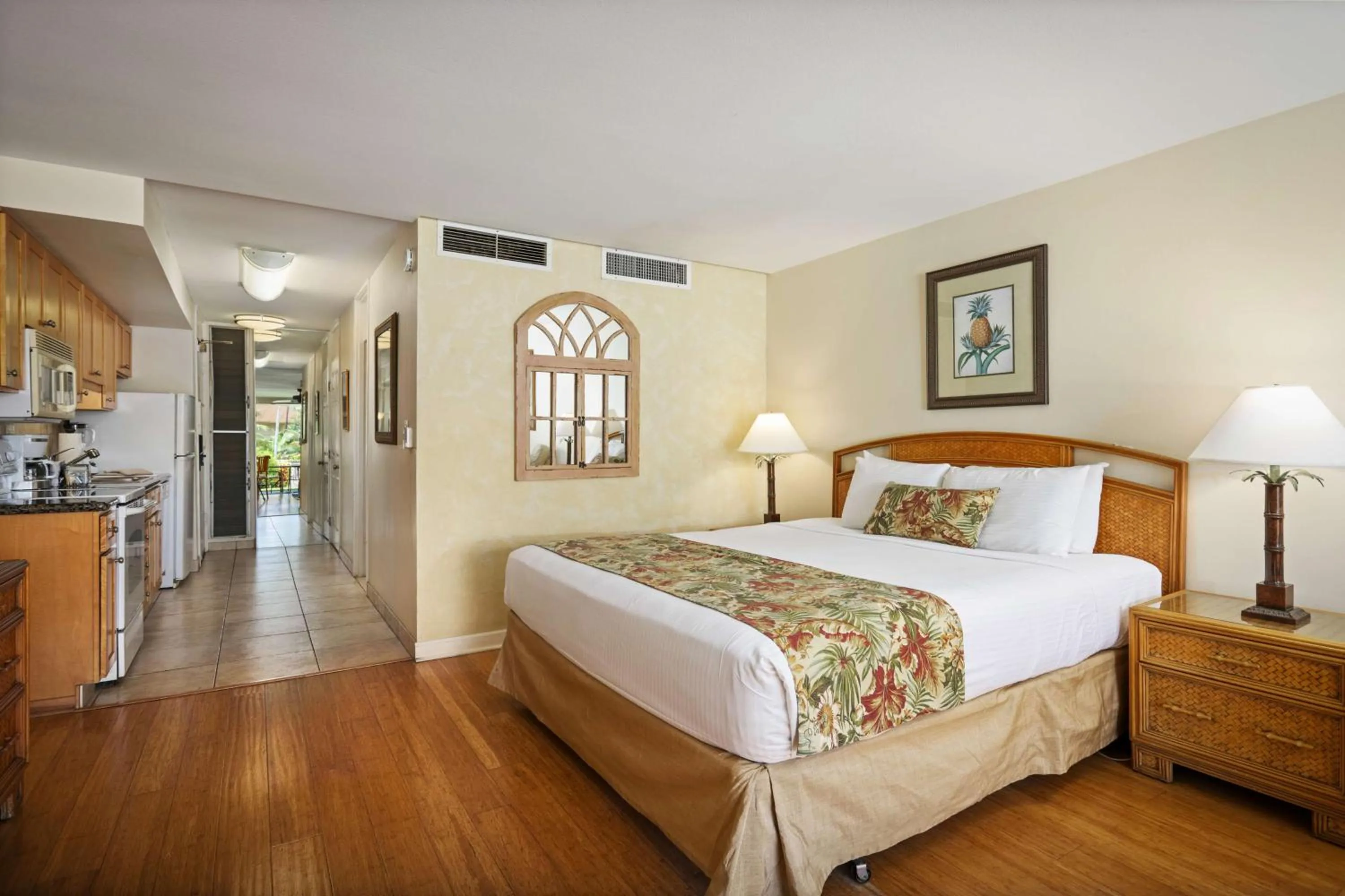 Bed in Aston Maui Kaanapali Villas