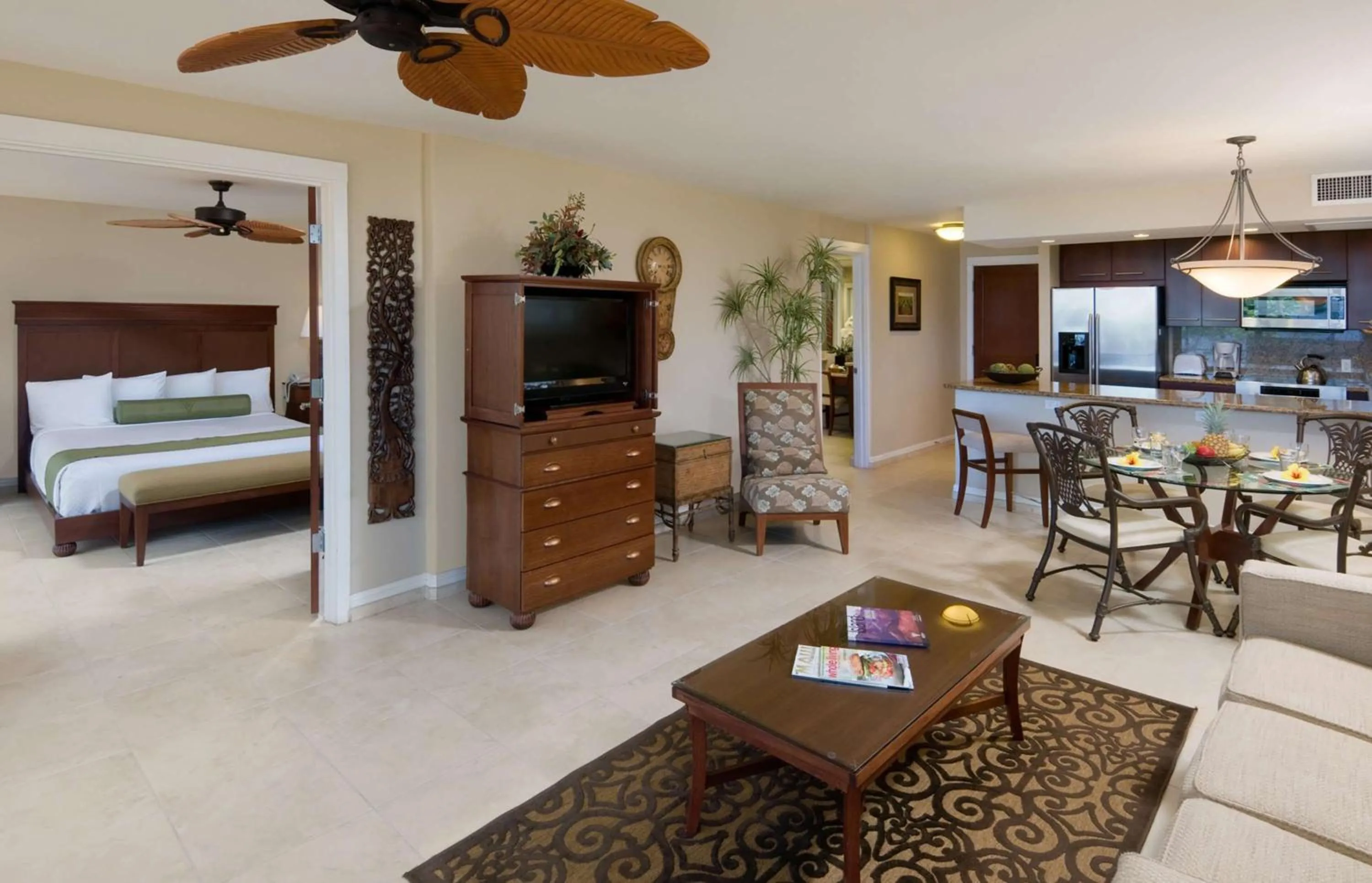 Bed in Aston Maui Kaanapali Villas