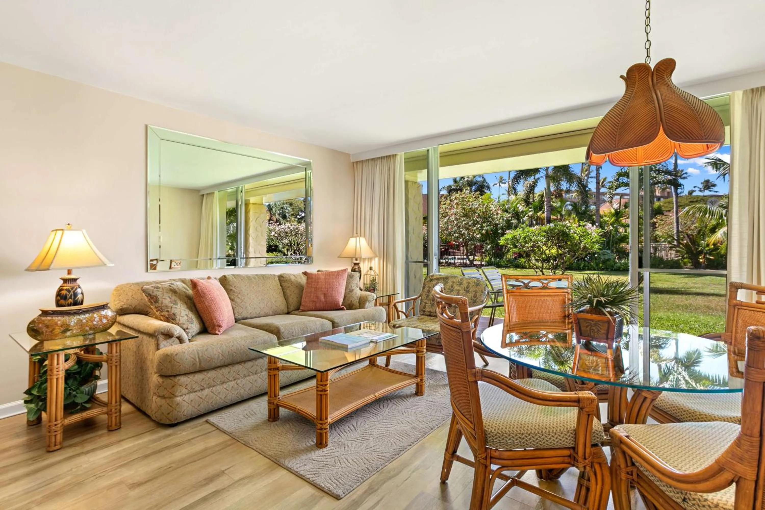 Patio in Aston Maui Kaanapali Villas