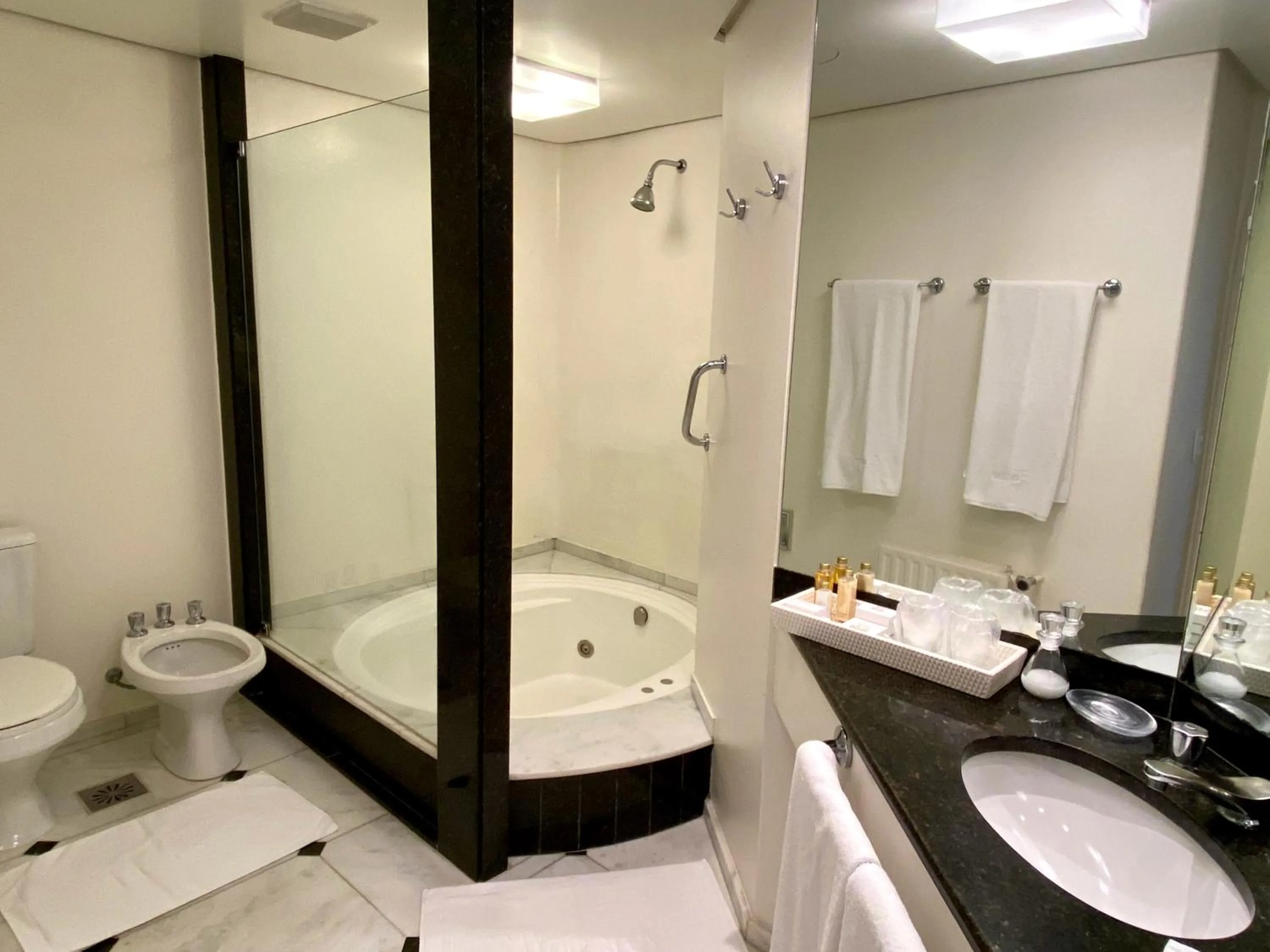 Shower in Hotel Estalagem St. Hubertus