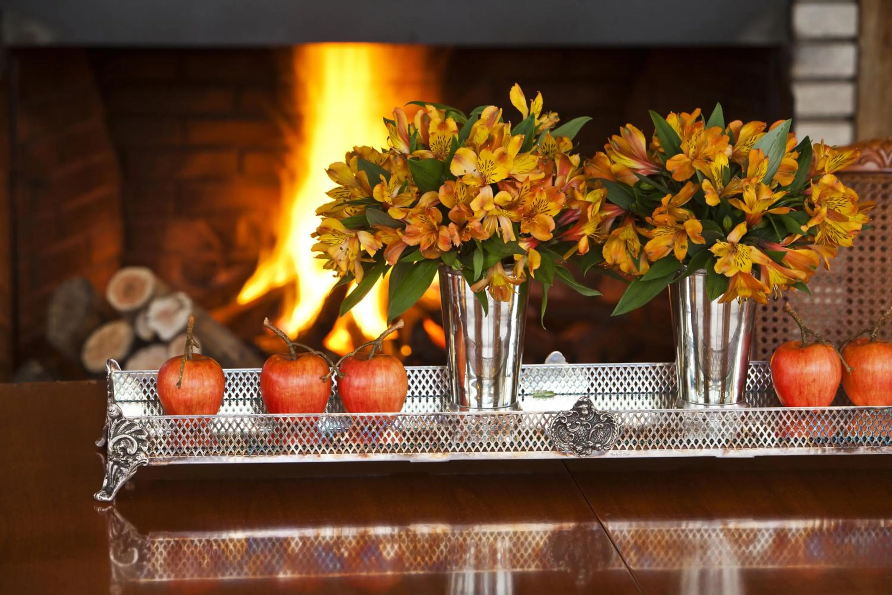 Decorative detail in Hotel Estalagem St. Hubertus