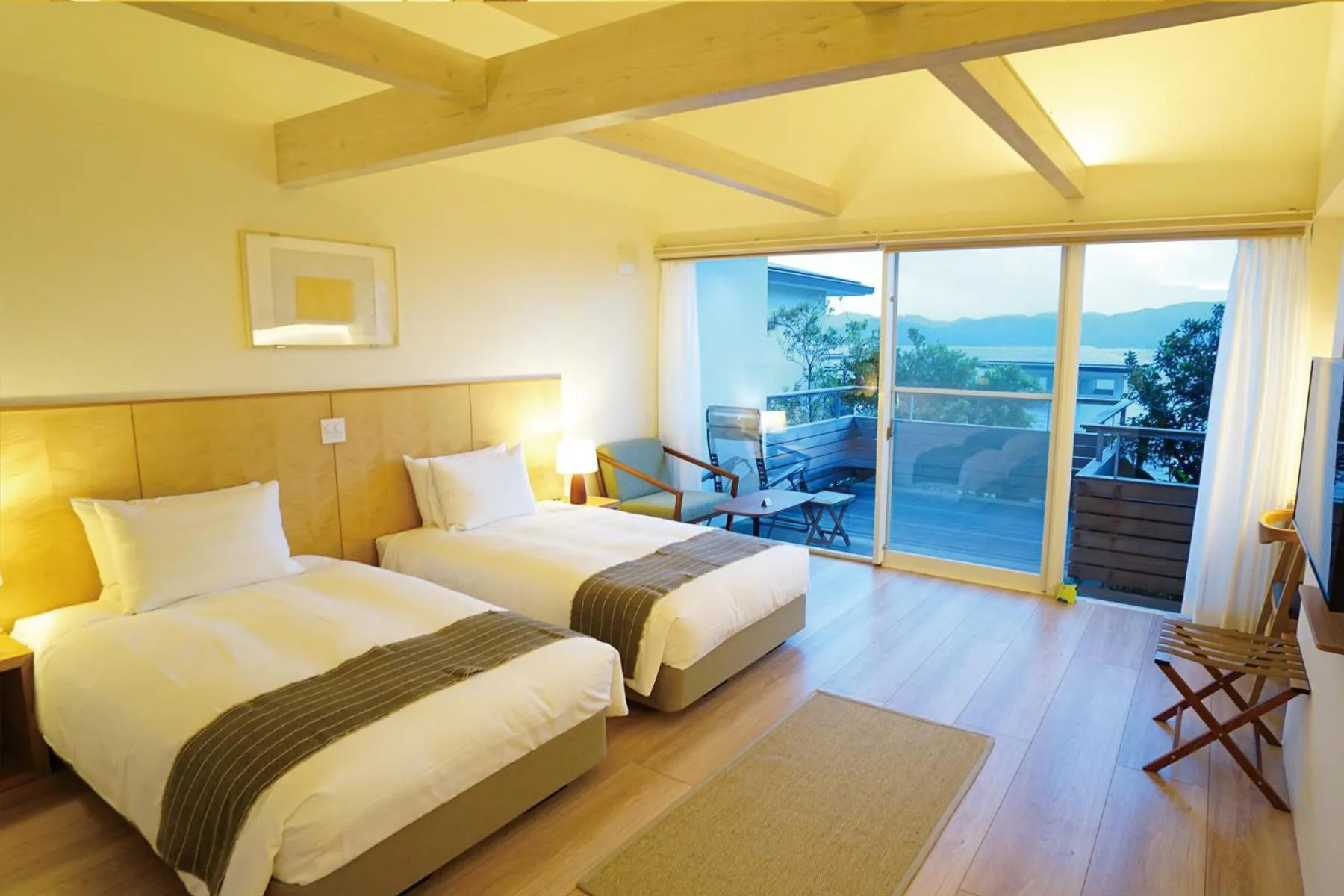 Bedroom, Bed in Miru Amami