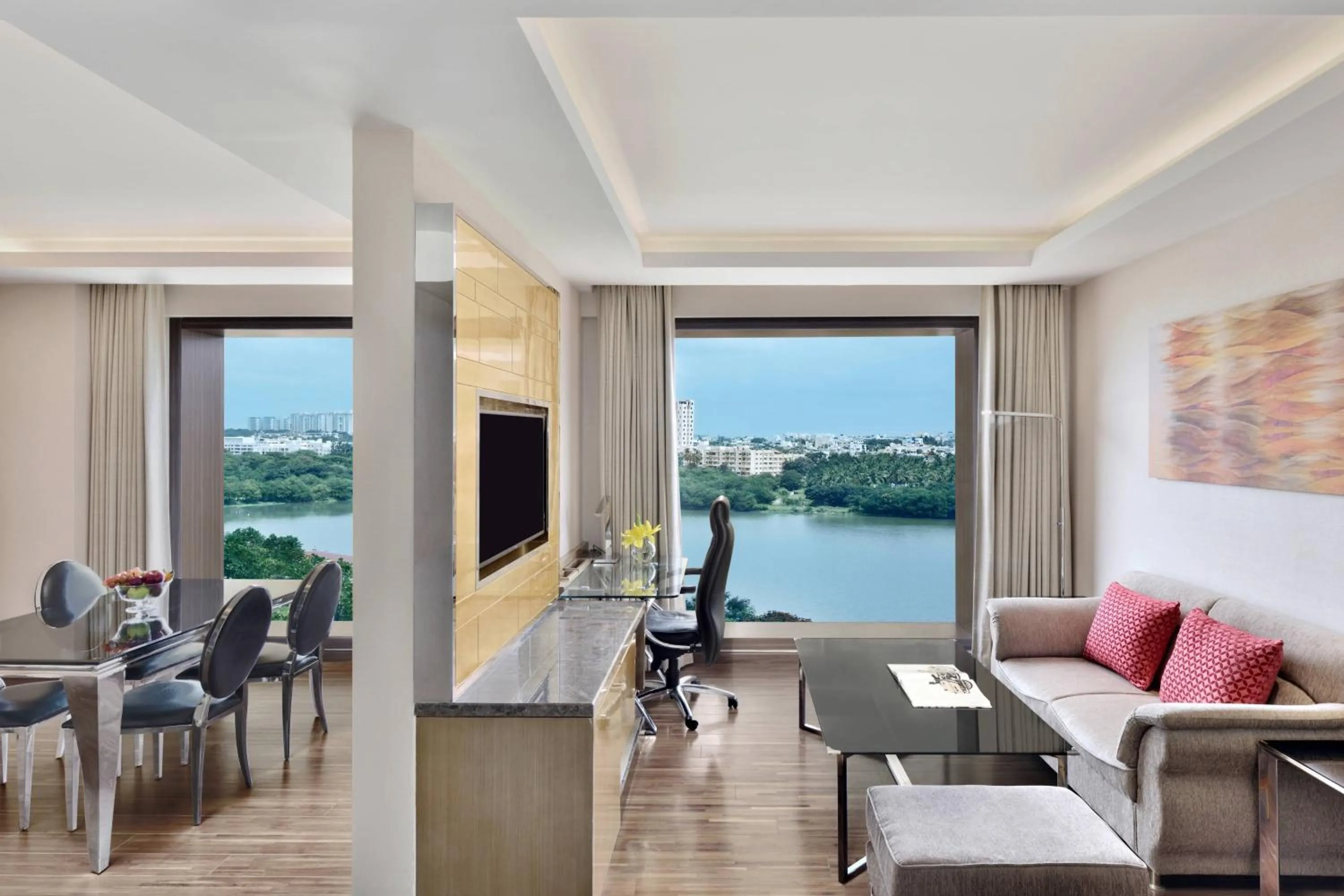 Photo of the whole room in Courtyard by Marriott Bengaluru Hebbal