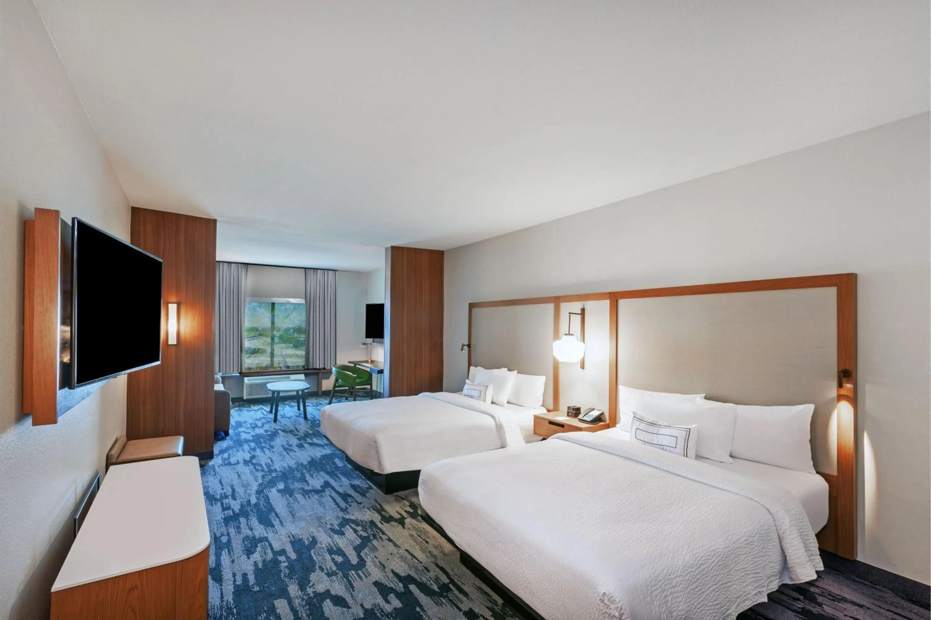 Photo of the whole room, Bed in Fairfield Inn & Suites by Marriott Liberal