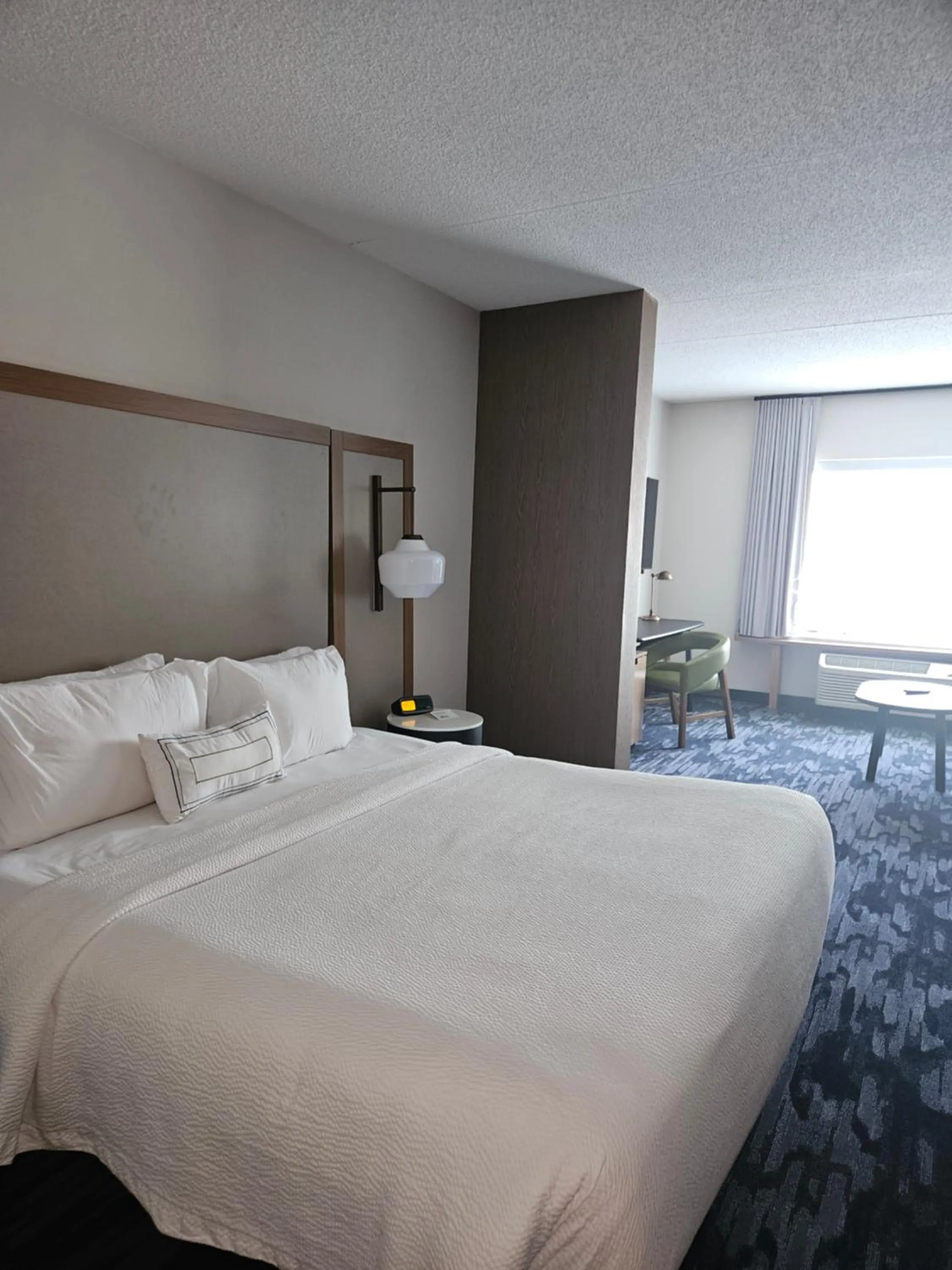 Bed in Fairfield Inn & Suites by Marriott Athens