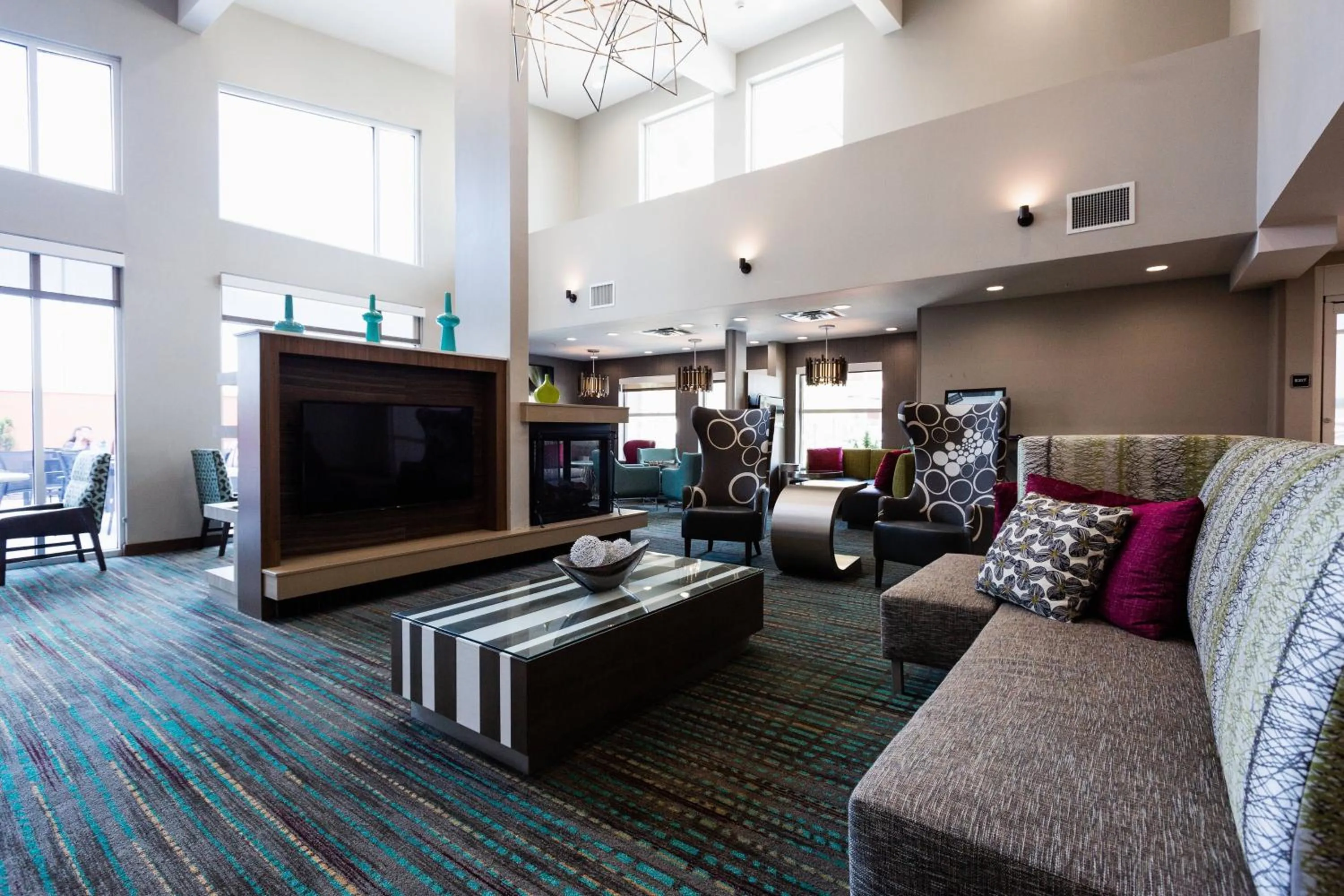 Lobby or reception in Residence Inn by Marriott Oklahoma City Airport