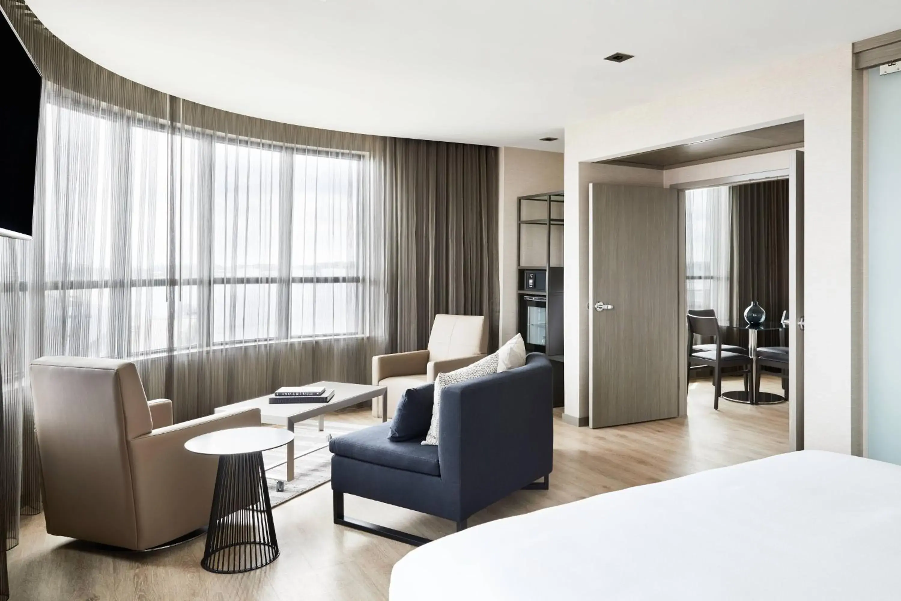 One-Bedroom King Suite with Sofa Bed with City View in AC Hotel Portland Downtown-Waterfront, ME One-Bedroom King Suite with Sofa Bed with City View in AC Hotel Portland Downtown-Waterfront, ME