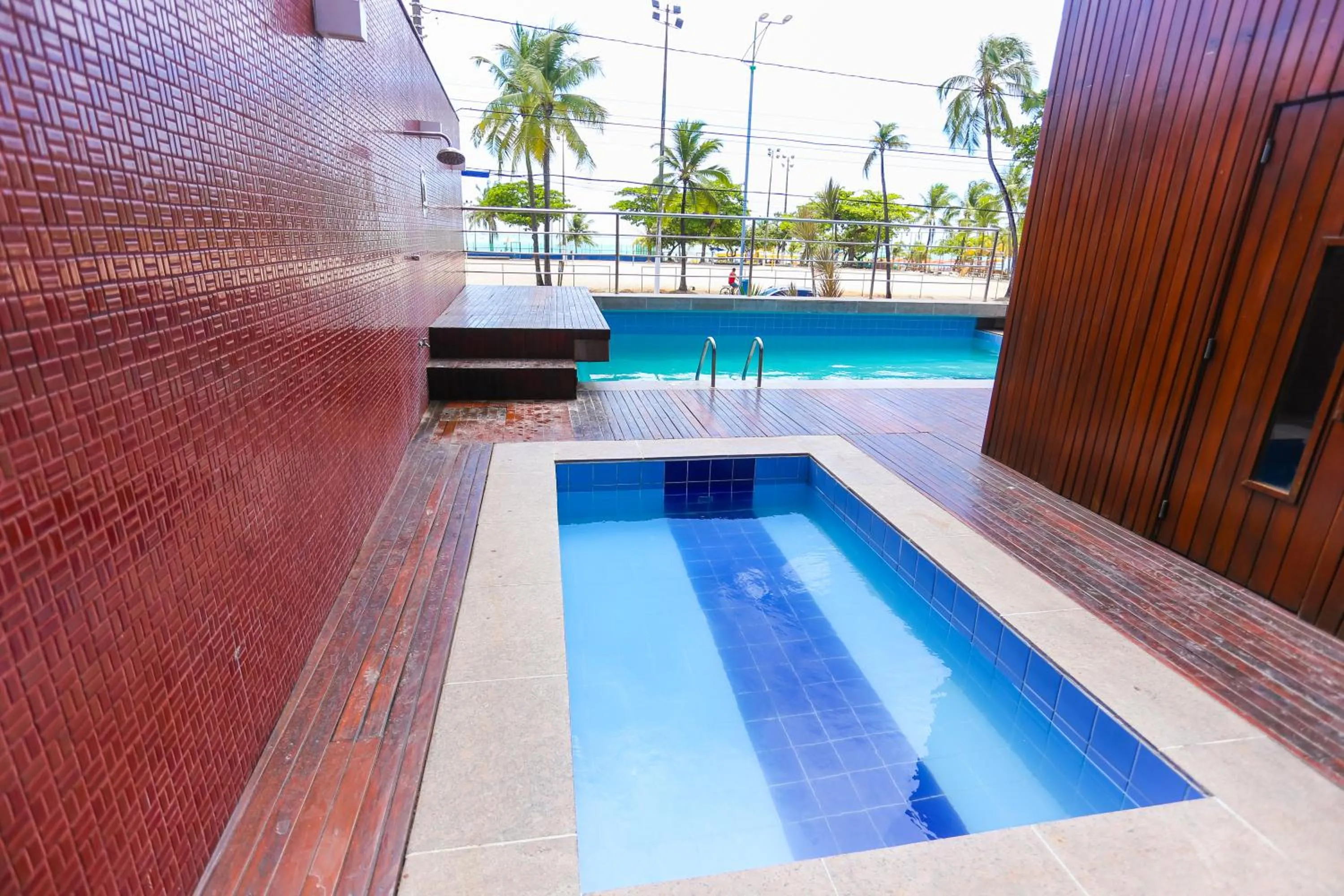Swimming pool in Pajuçara Praia Hotel