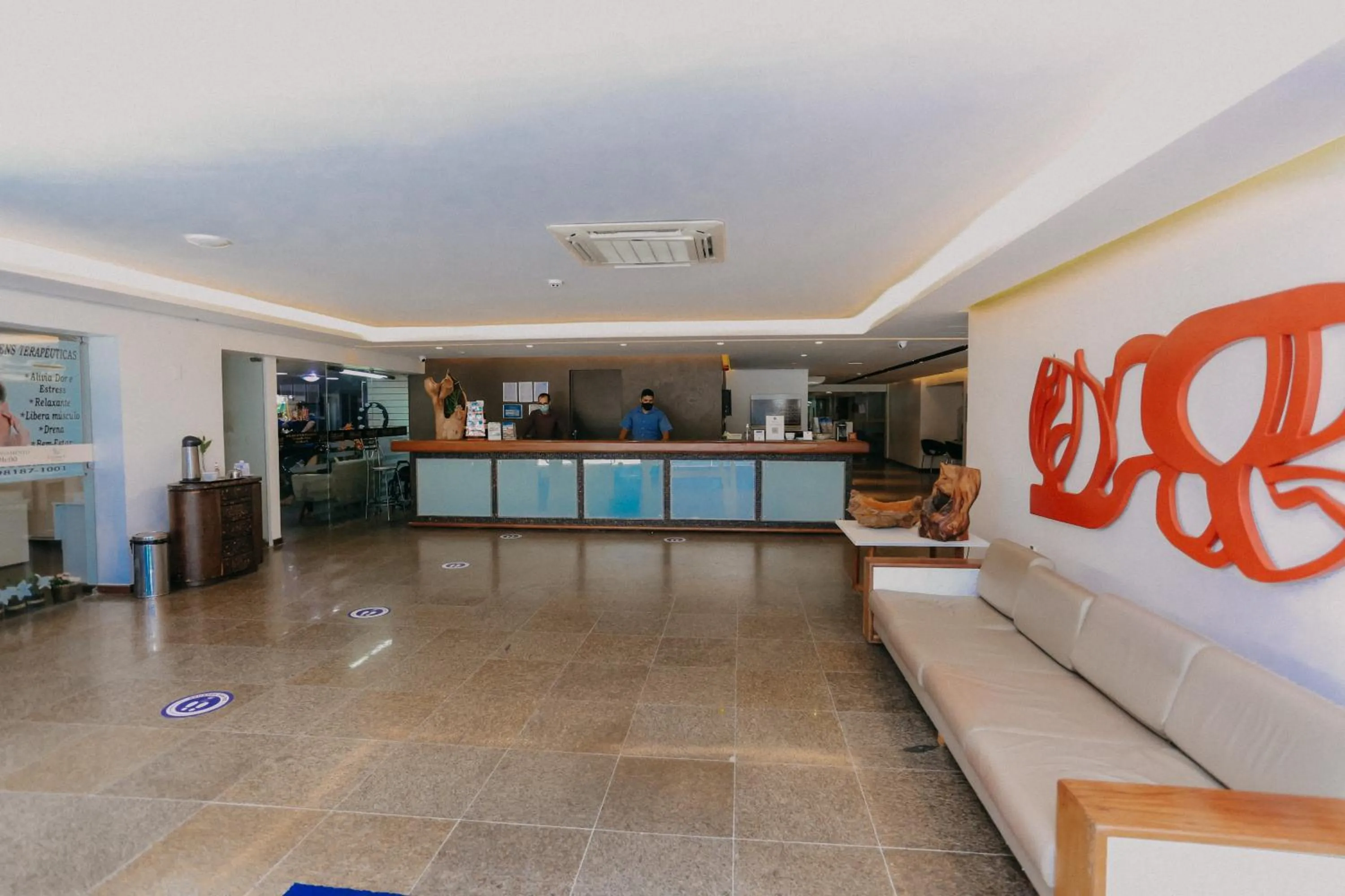 Lobby or reception in Pajuçara Praia Hotel