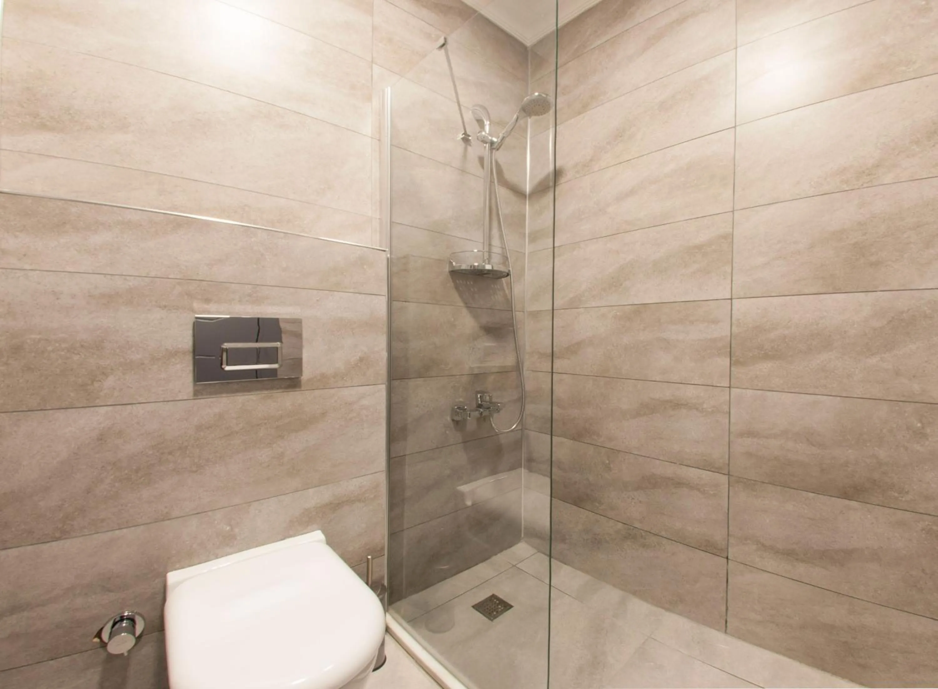 Shower in Room Room Motel