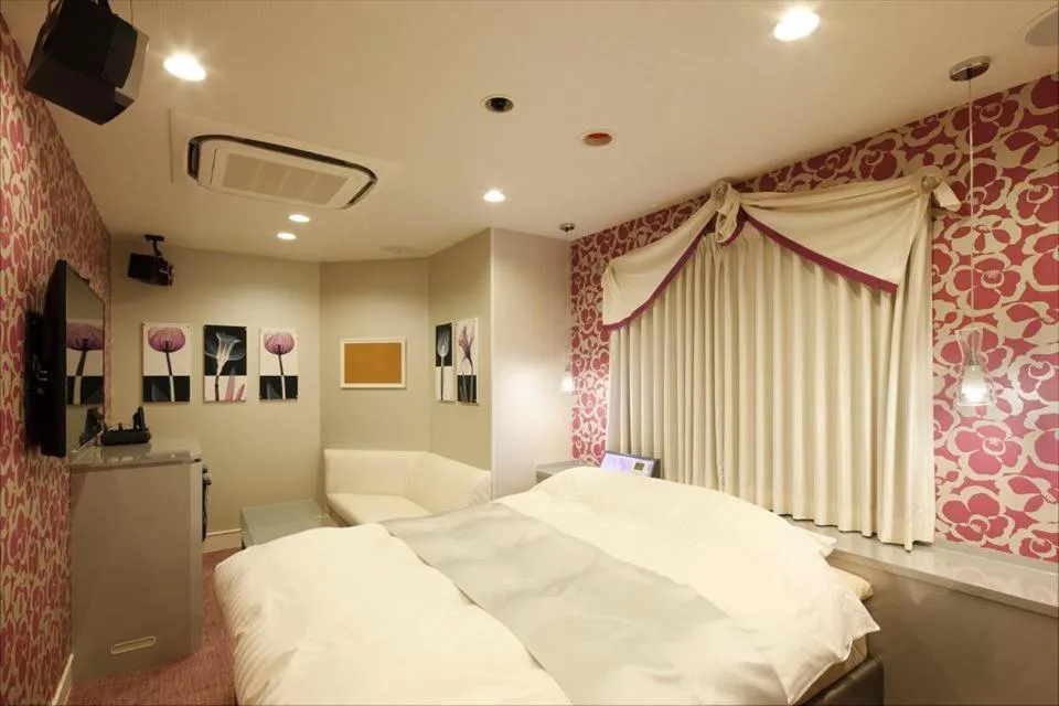 Bed in Hotel Waltz Okazaki (Adult Only)