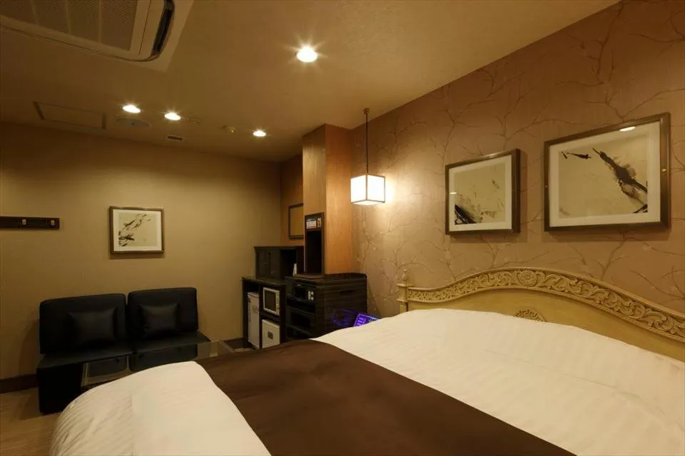 Bed in Hotel Waltz Okazaki (Adult Only)