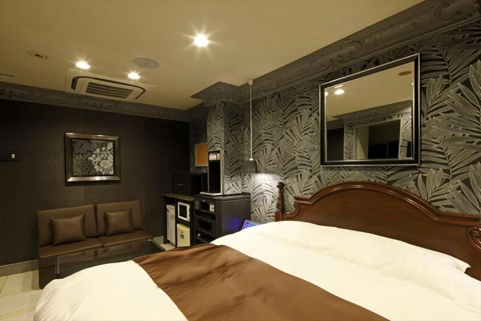 Bed in Hotel Waltz Okazaki (Adult Only)