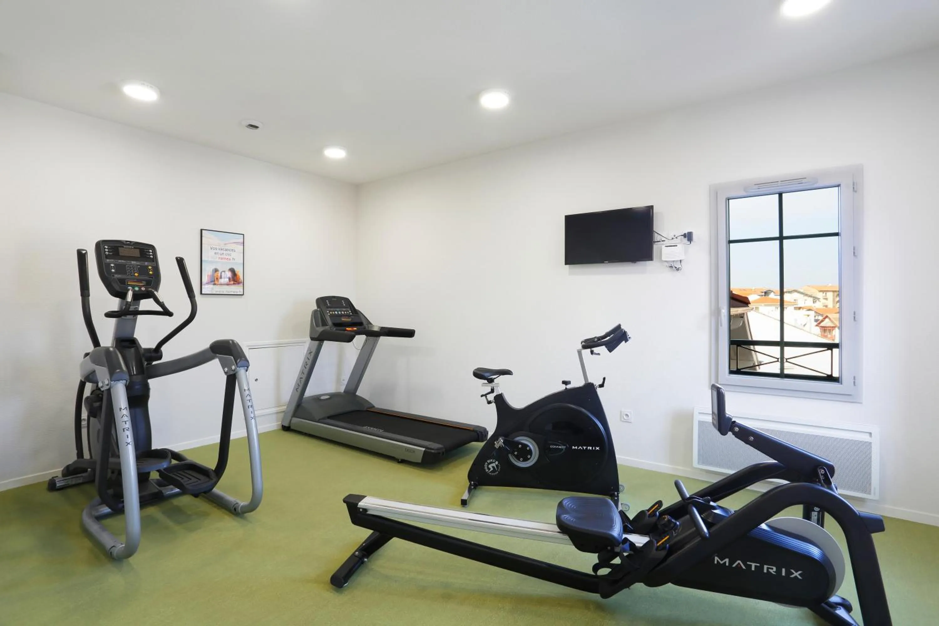 Fitness centre/facilities in Résidence Néméa Le Marché de la Plage