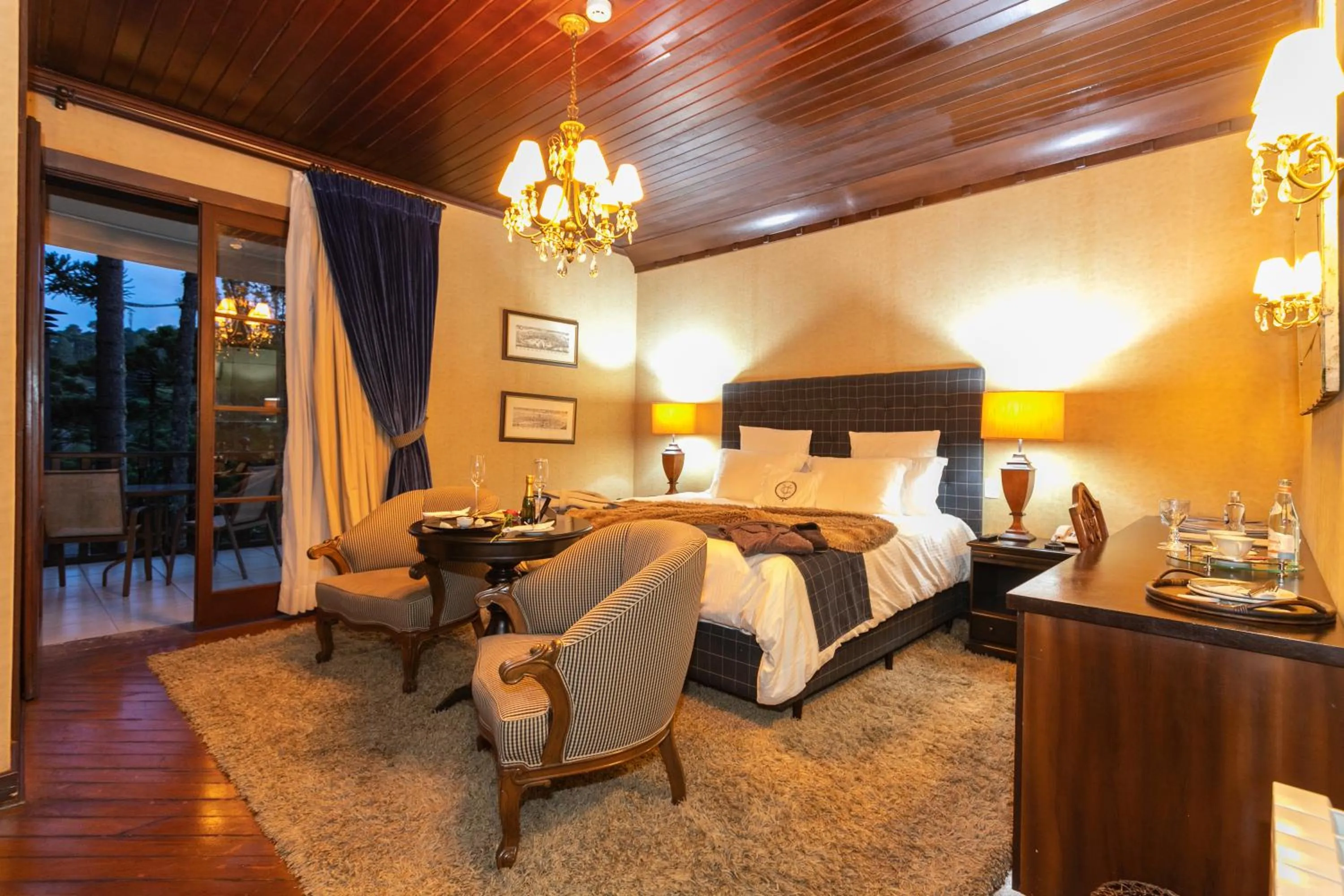 Balcony/Terrace, Bed in Villa Casato Residenza Boutique