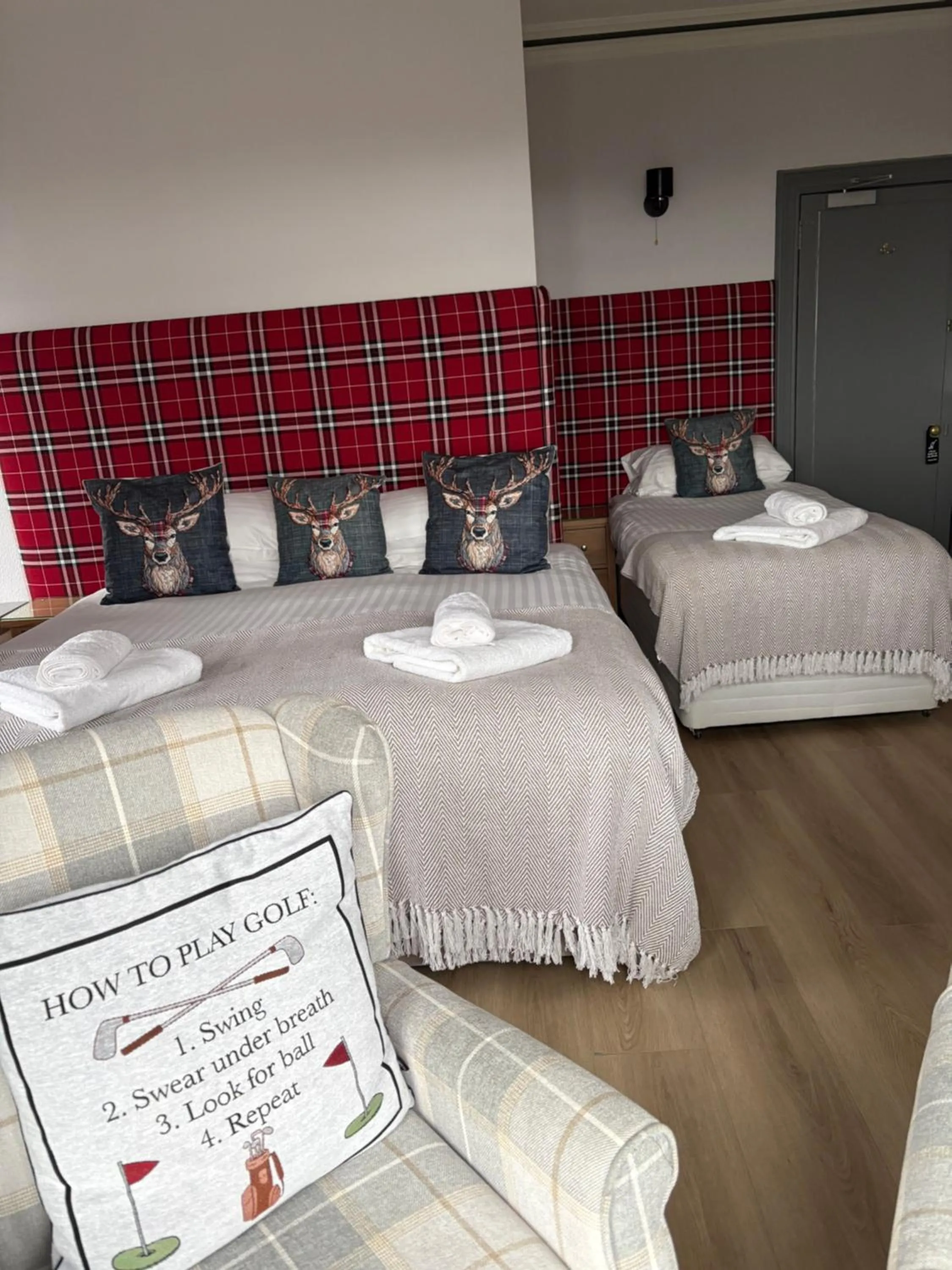 Bed in St Olaf Golf Hotel