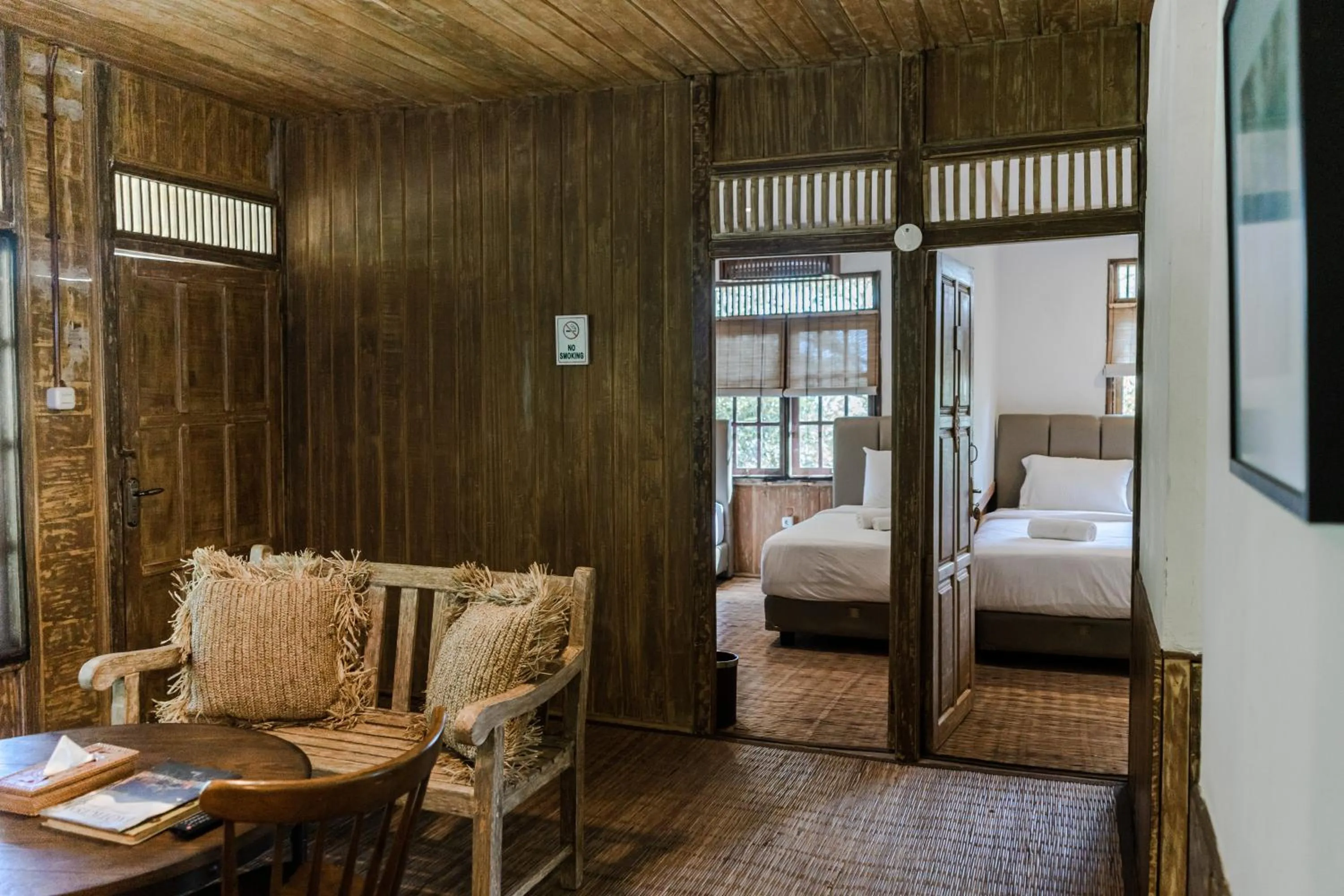 Bed in Menjangan Ecolodge - CHSE Certified