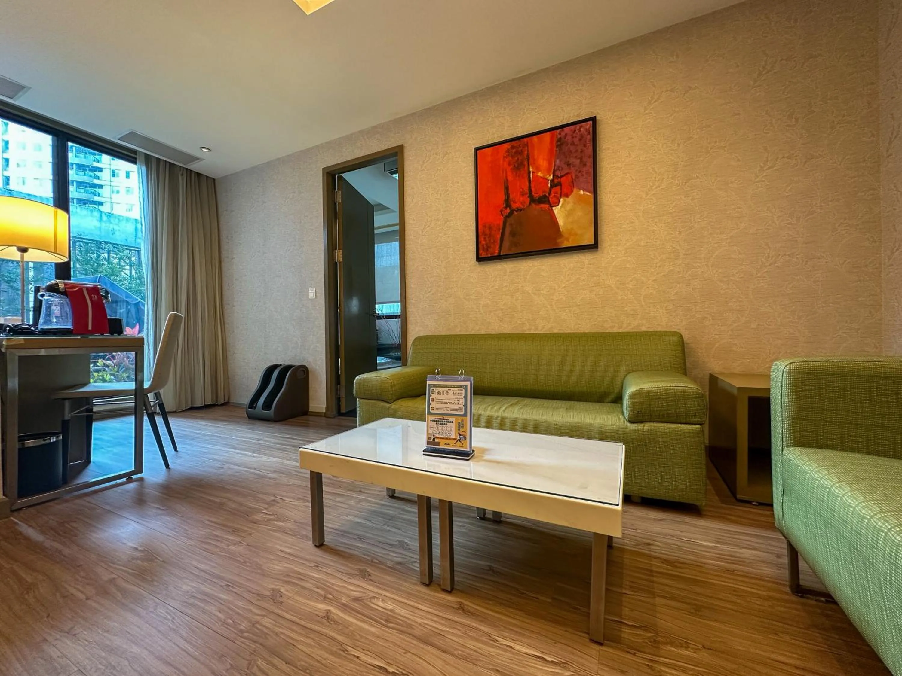 Photo of the whole room in Norway Forest Tamsui Motel