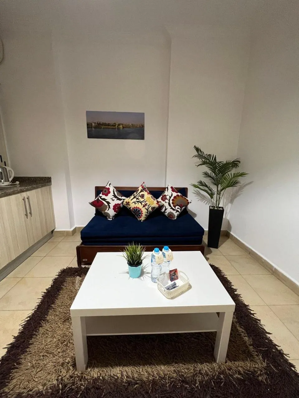 Living room in Lilly Apartments