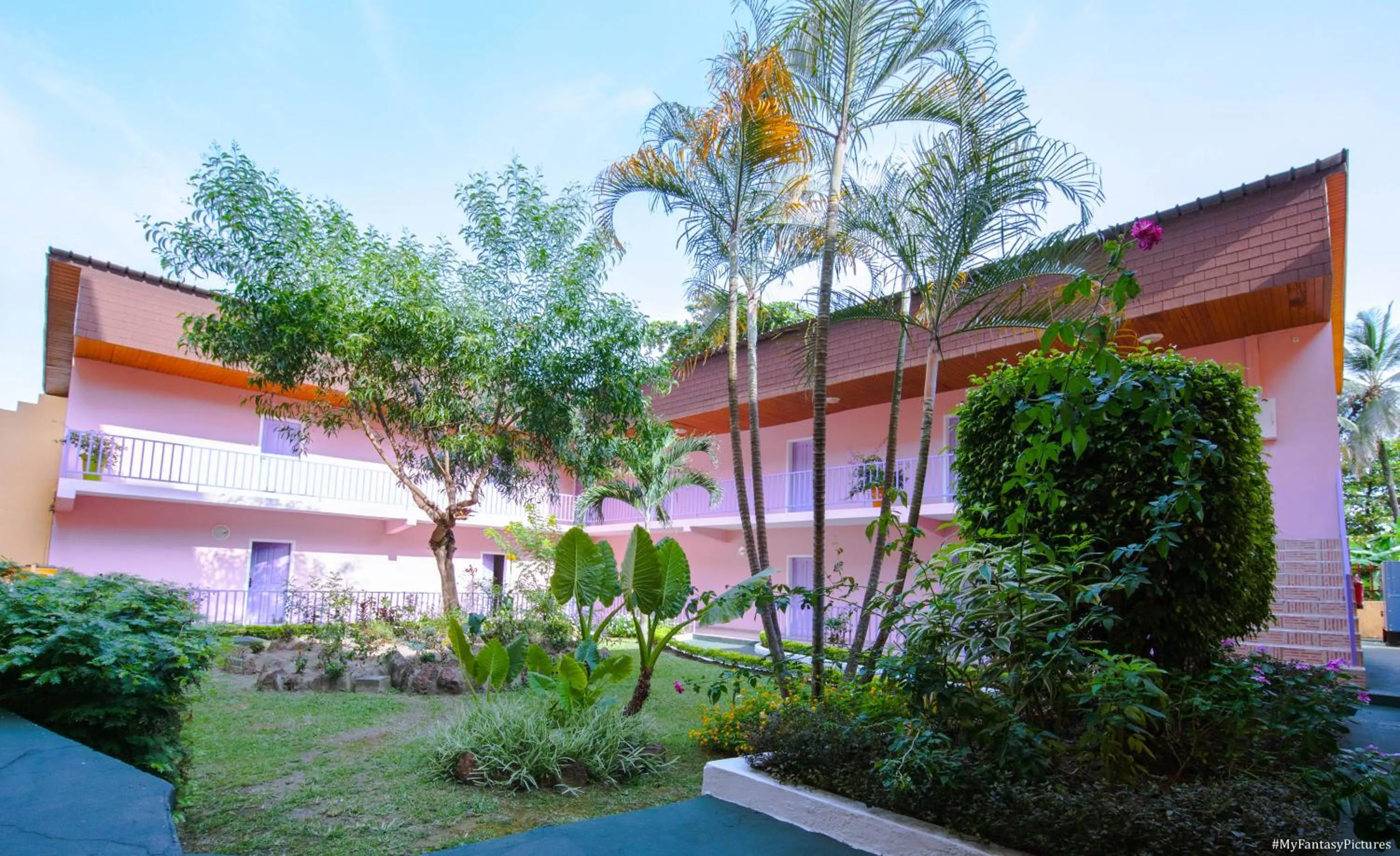Garden in Hotel Adagio