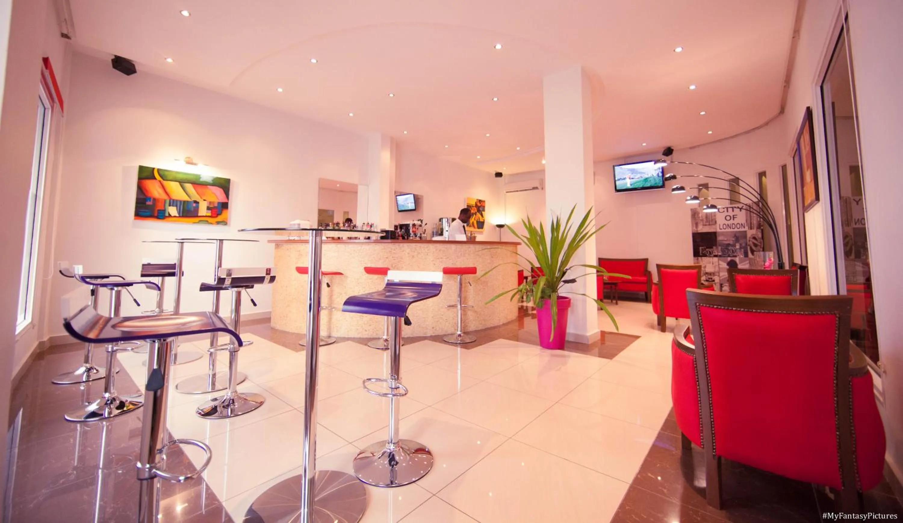 Lounge or bar in Hotel Adagio