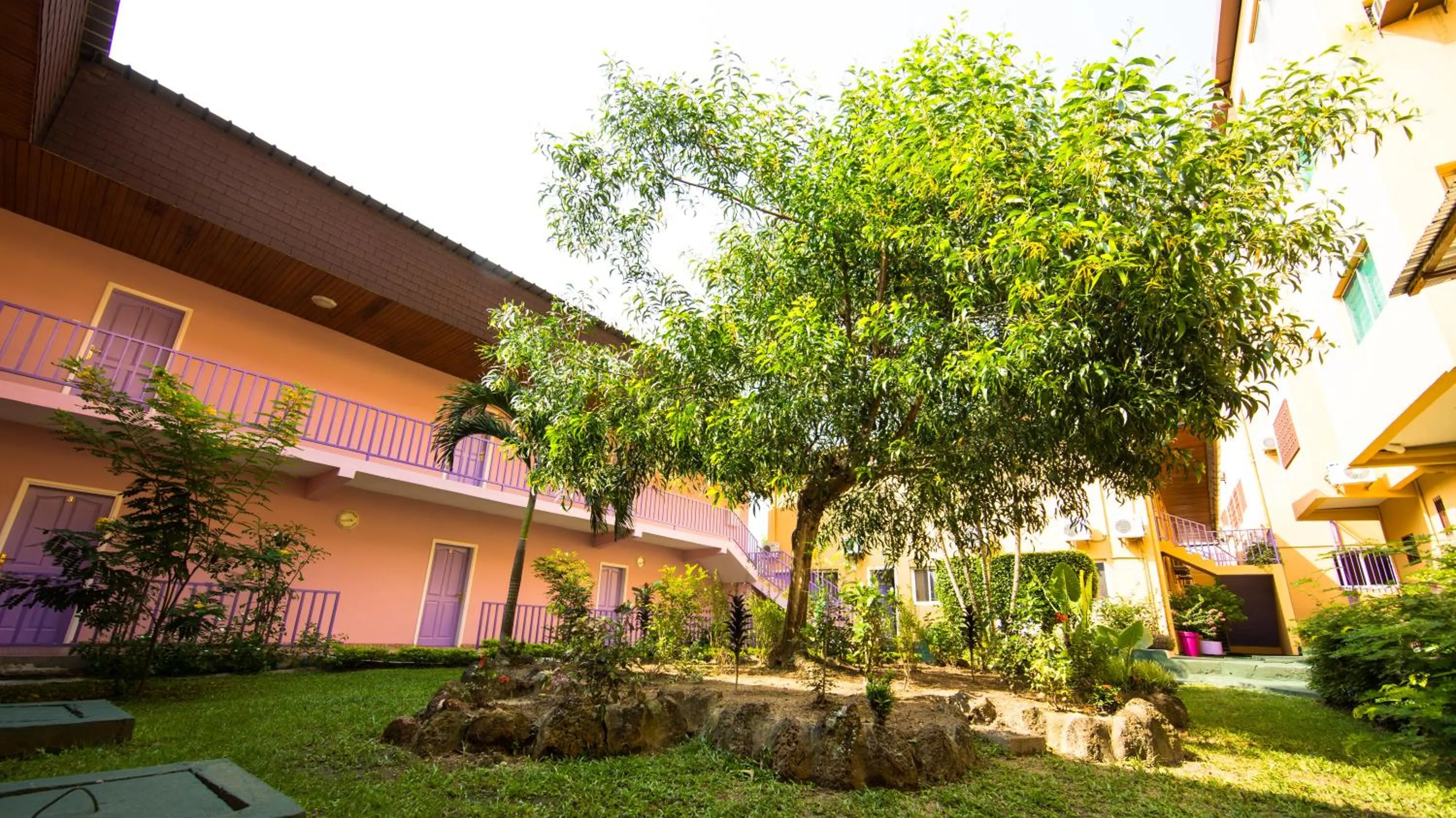 Garden in Hotel Adagio