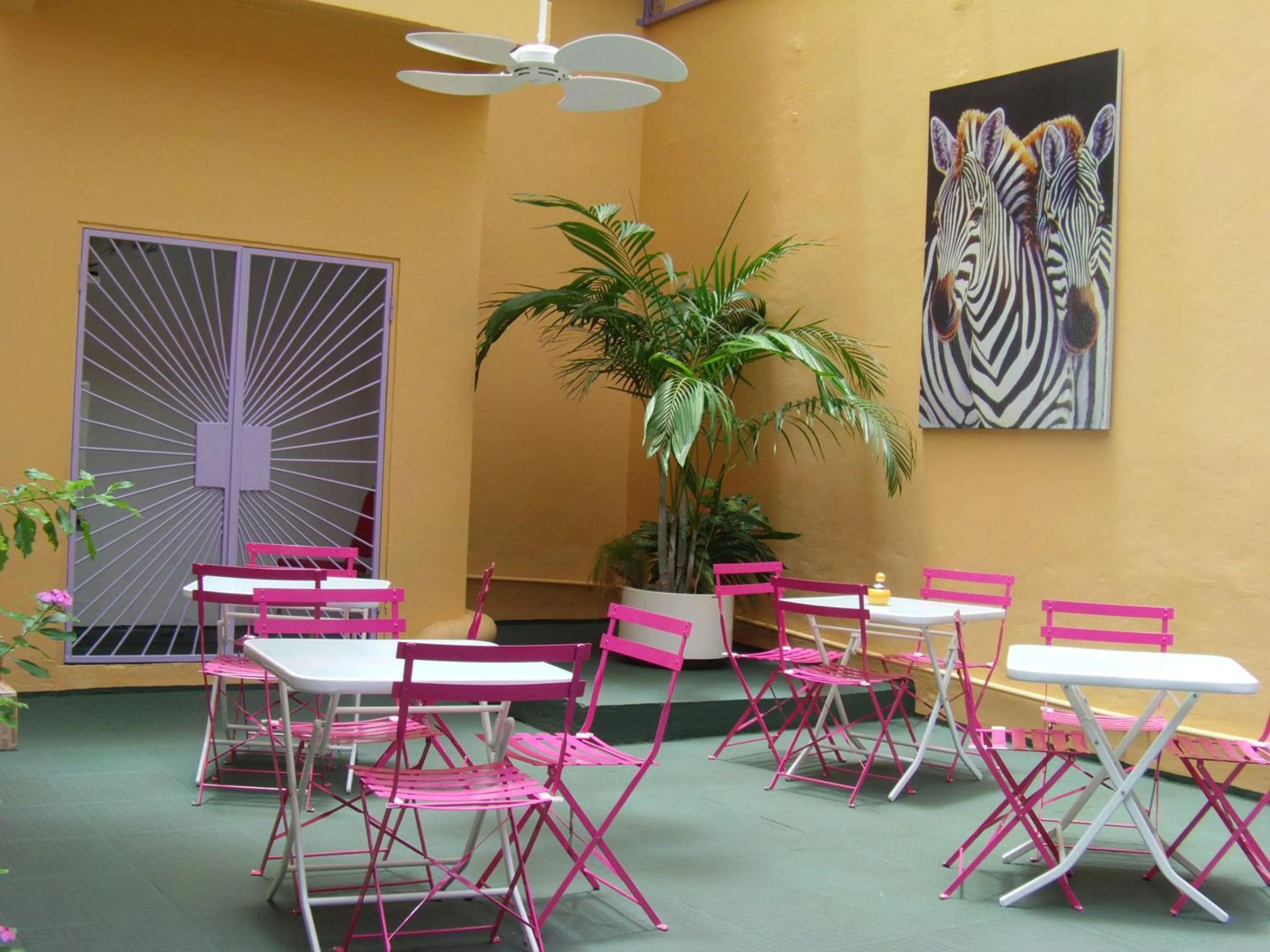 Patio in Hotel Adagio