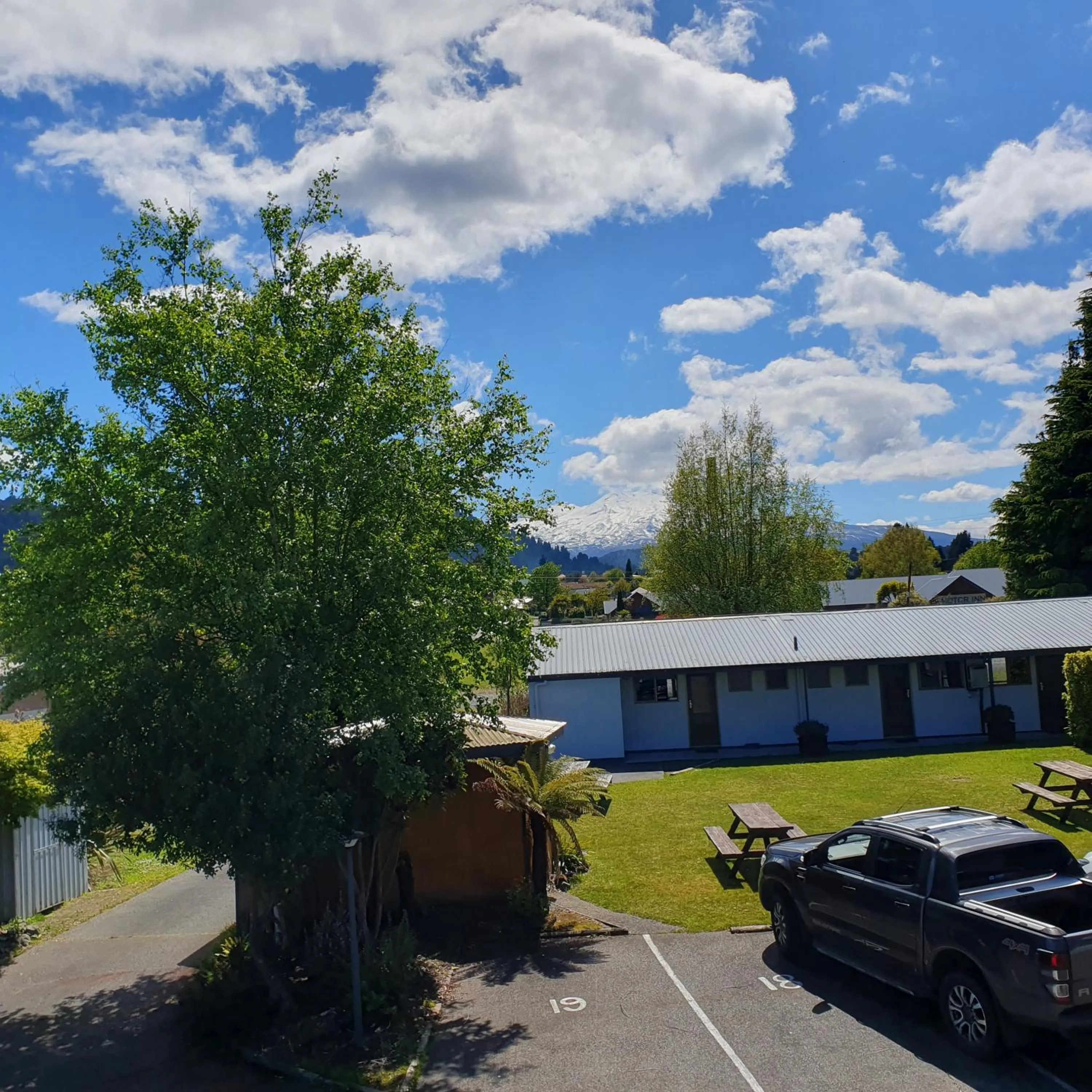 Property building in Ohakune Court Motel