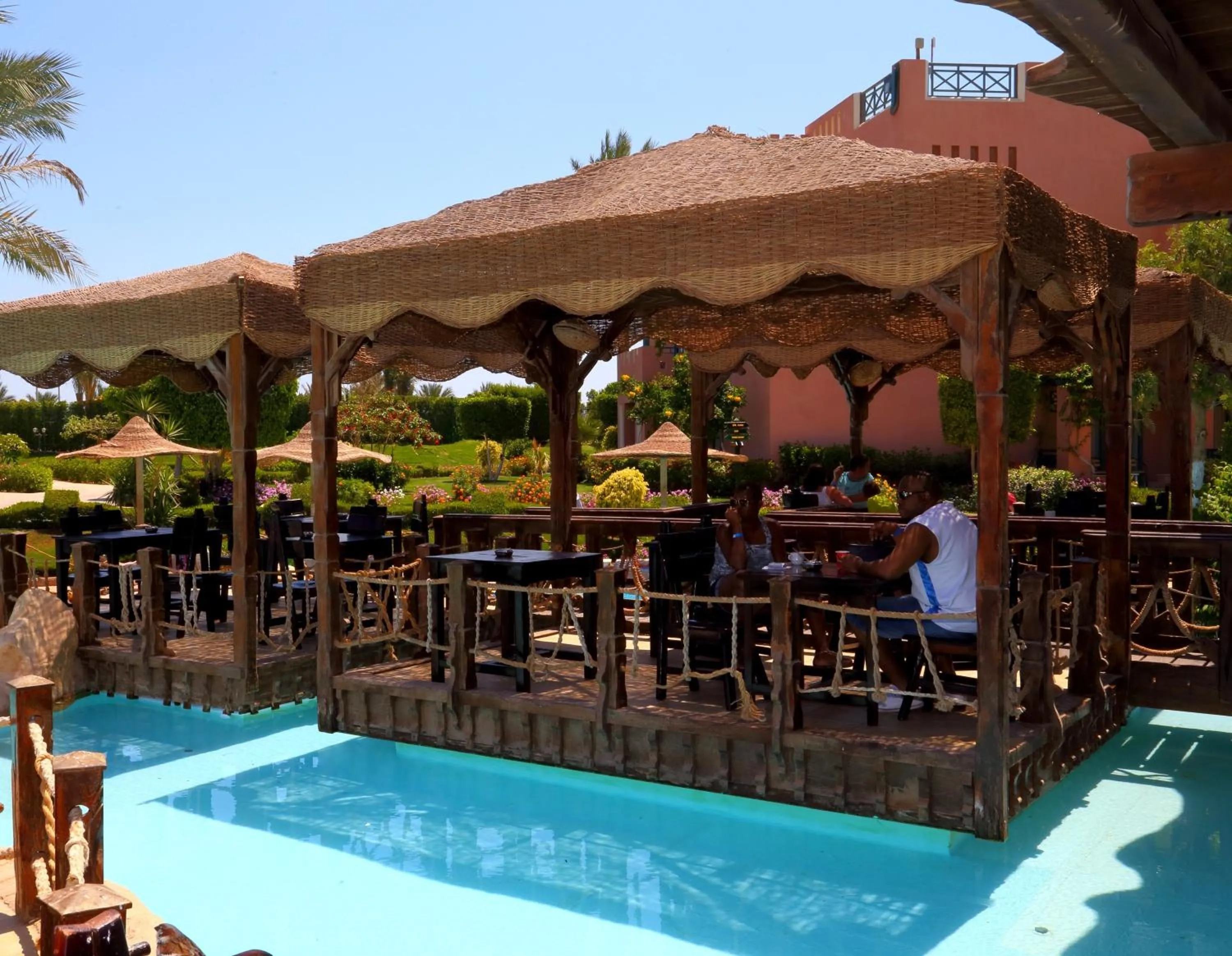 Pool view in Rehana Sharm Resort - Aquapark & Spa - Couples and Family Only -Premium Ultra All-Inclusive 24H