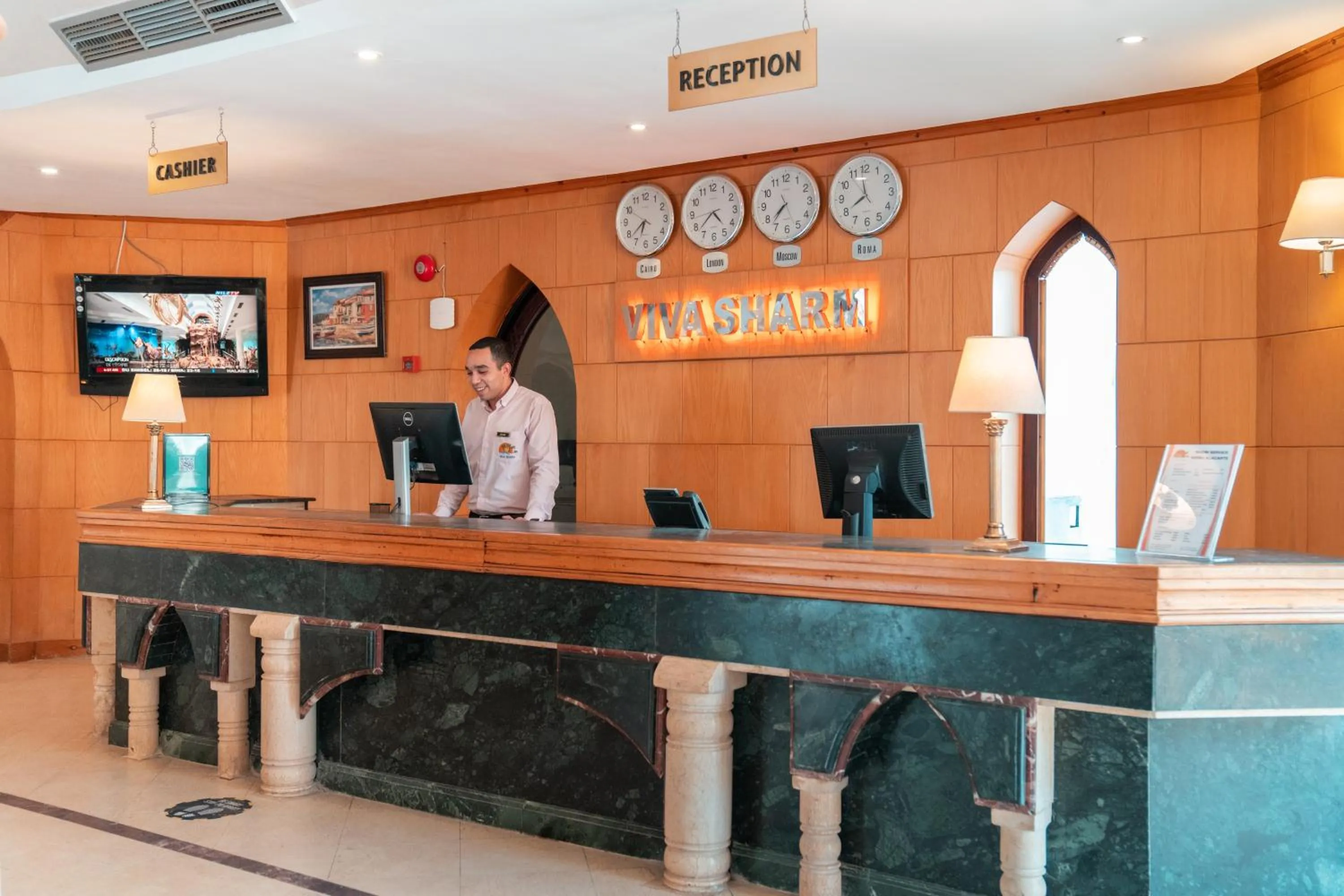 Lobby or reception in Viva Sharm