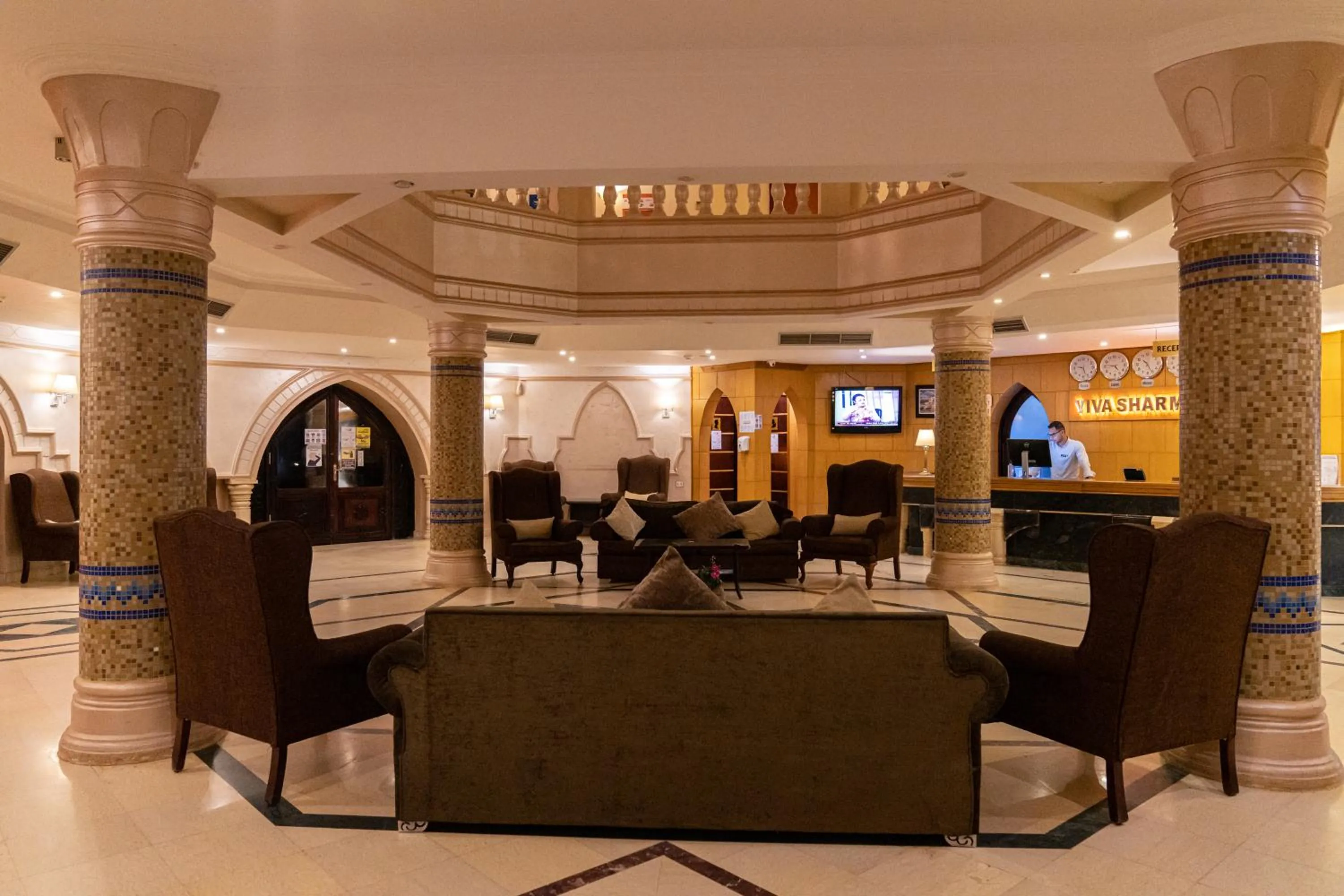 Lobby or reception in Viva Sharm