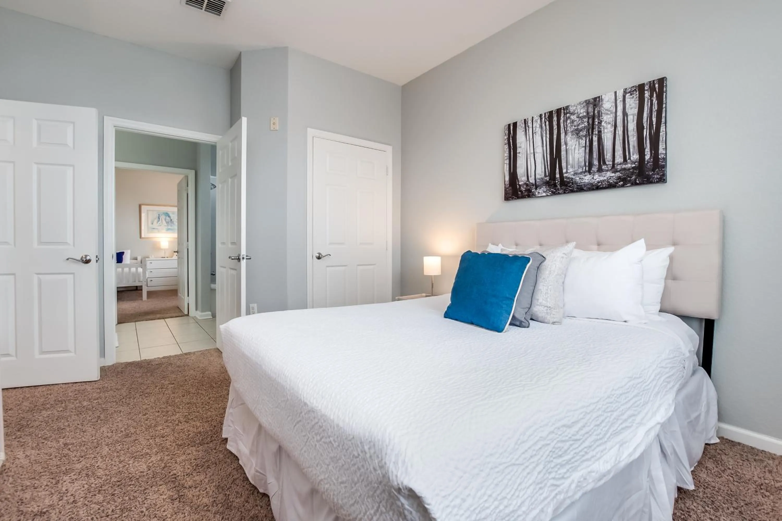 Bed in Penthouse Paradise