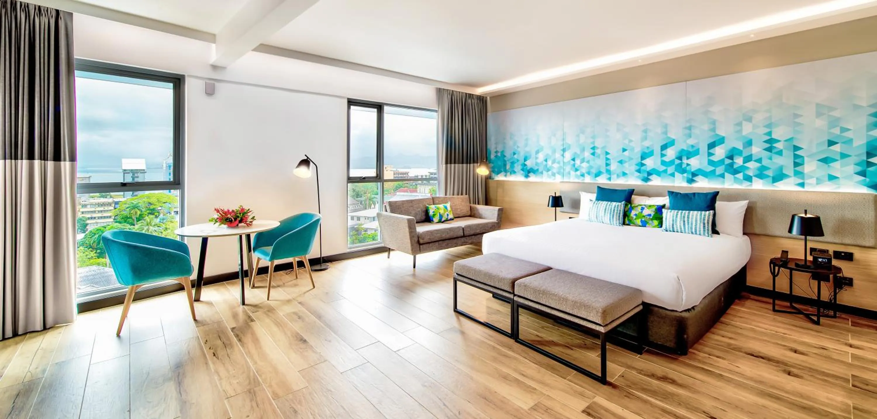 Bedroom, Bed in Tanoa Plaza Hotel